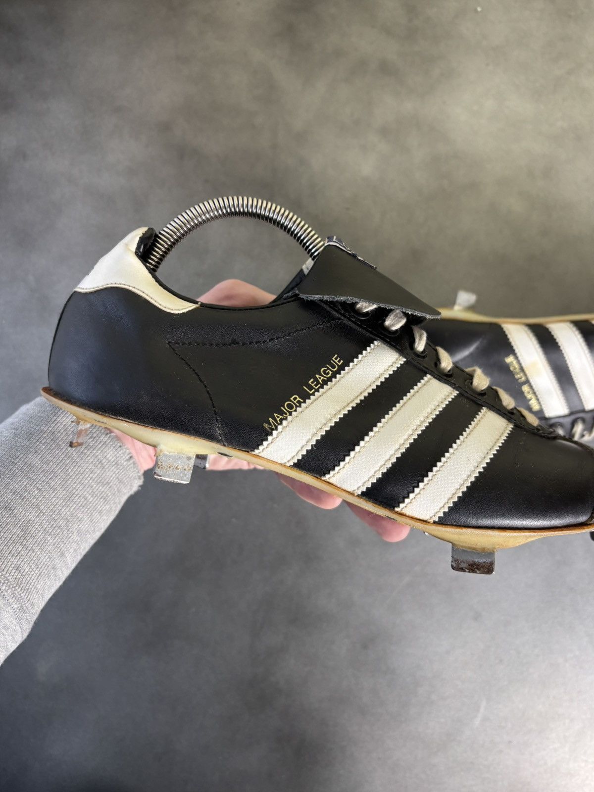 Adidas × Vintage 1970s Adidas Major League Cleats 80s Vintage Adidas Sport 9 Size US 9 / EU 42 - 19 Thumbnail