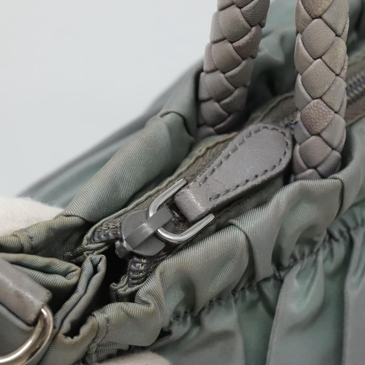 Prada PRADA Hand Bag Nylon Gray Size ONE SIZE - 15 Thumbnail