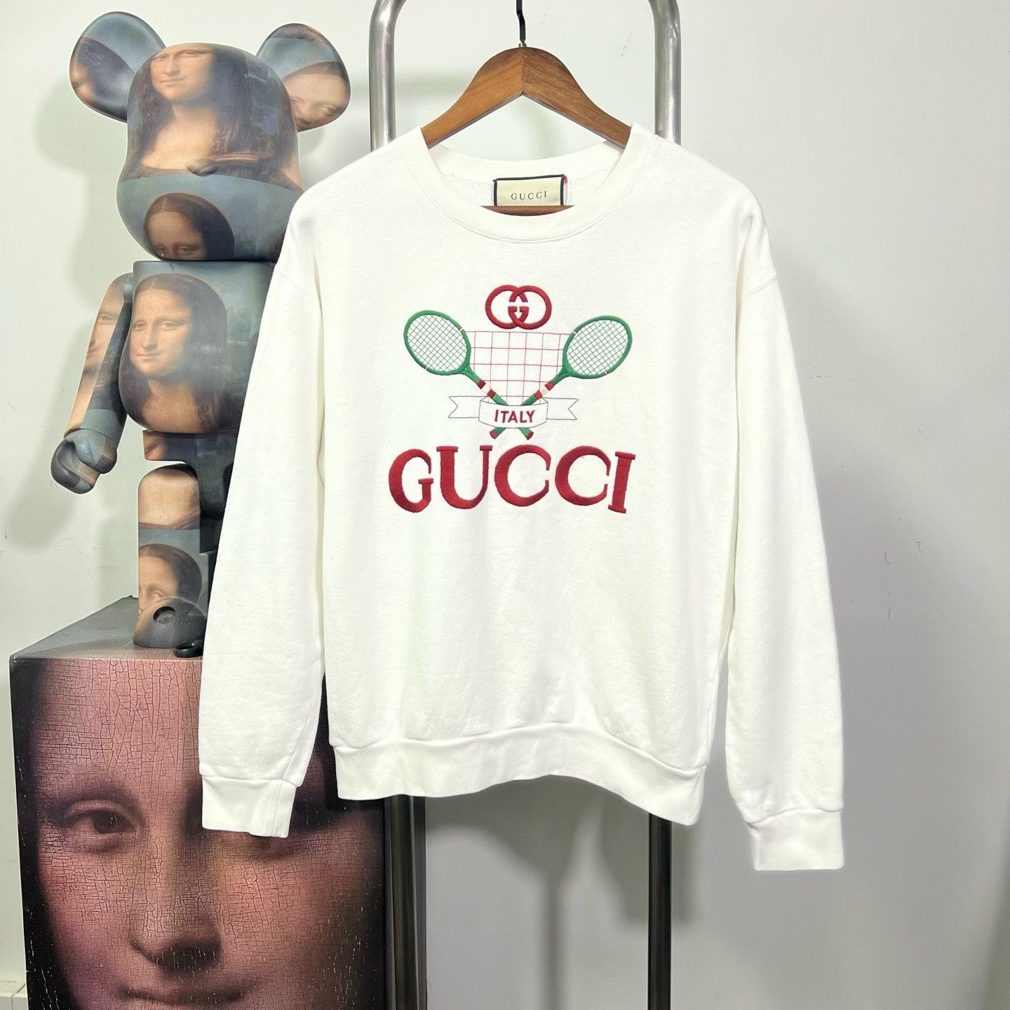 Gucci Gucci Embroidered Hoodie S Women Size S / US 4 / IT 40 - 1 Thumbnail