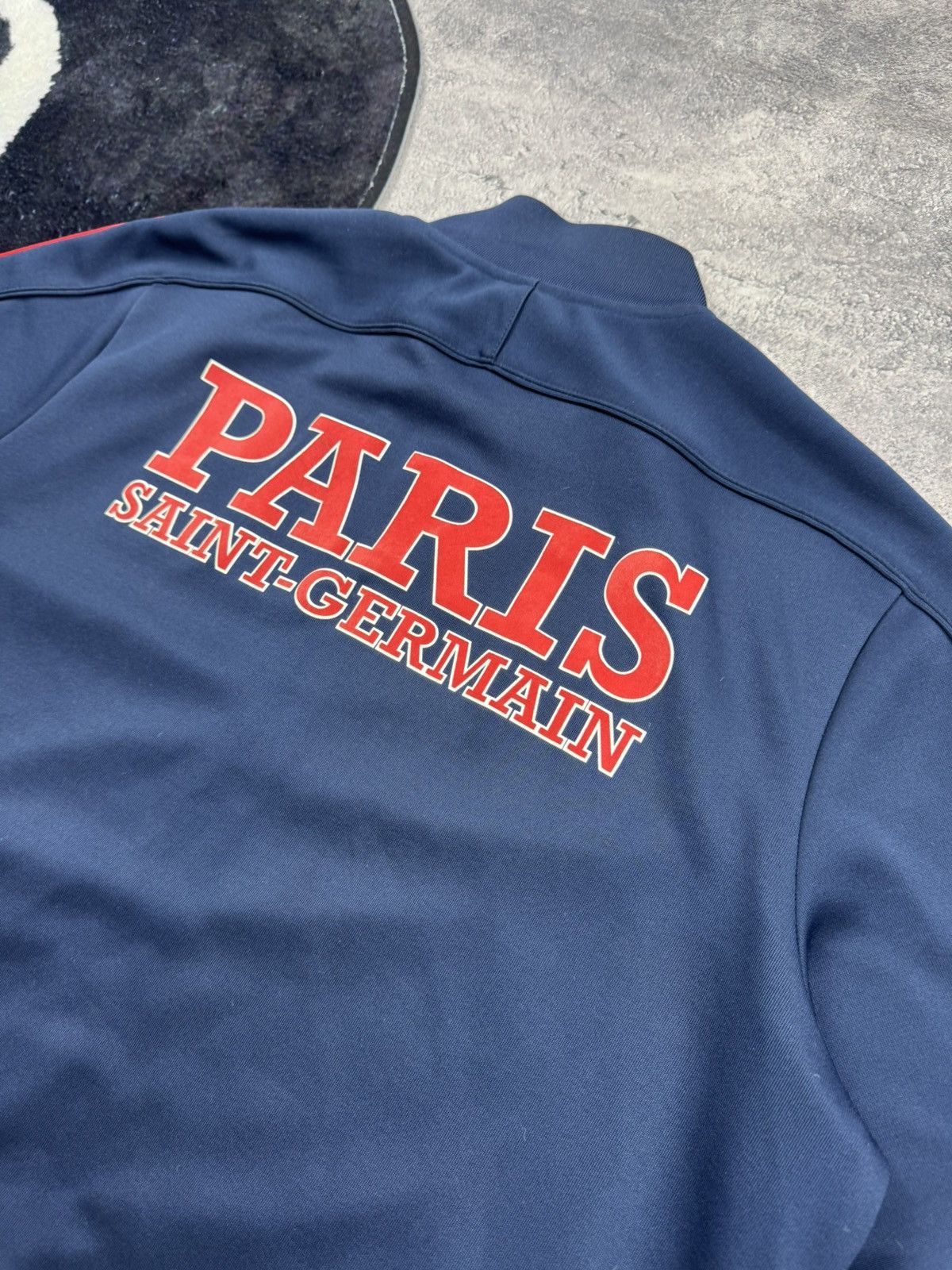 Nike Nike Paris Saint-Germain PSG Track Jacket Full Zip Soccer Size US XL / EU 56 / 4 - 16 Thumbnail