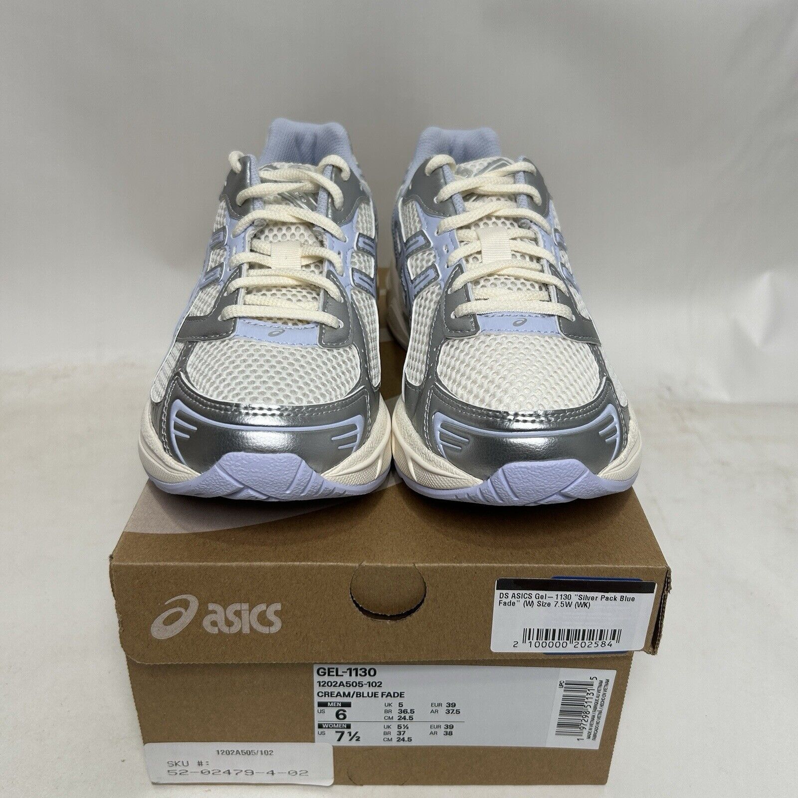 Asics ASICS Gel-1130 Silver Pack “Blue Fade” 2024 Size US 7.5 / IT 37.5 - 2 Thumbnail