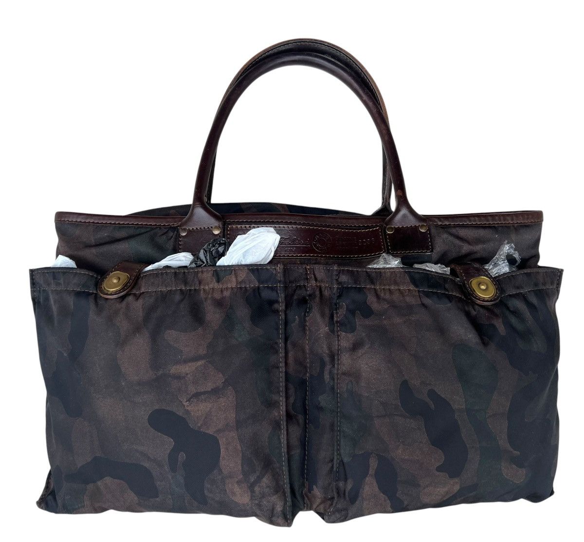 Felisi Felisi Italy Military Cargo Camouflage Tote Bag Size ONE SIZE - 1 Thumbnail