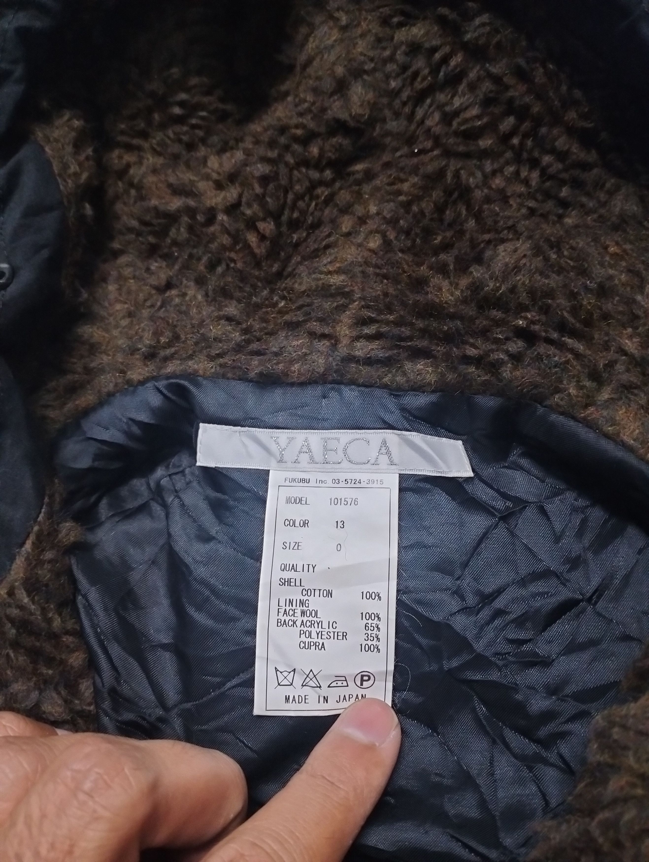 Japanese Brand Yaeca Japanese Poncho Sweater Fleece Poncho jacket Size US M / EU 48-50 / 2 - 3 Thumbnail