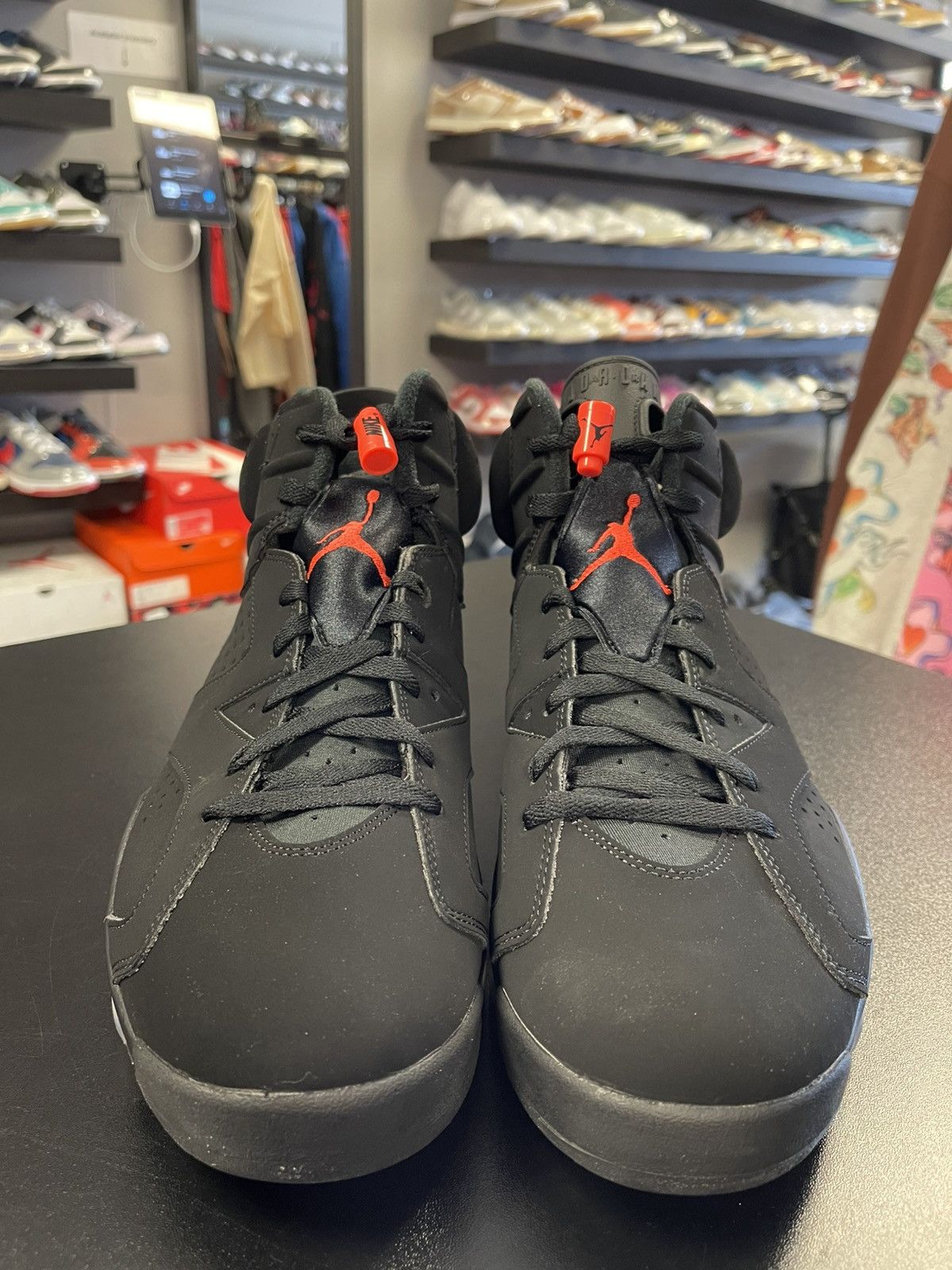 Jordan Brand Size 12 - Jordan 6 Black Infrared (2019) BRAND NEW! Size US 12 / EU 45 - 2 Thumbnail