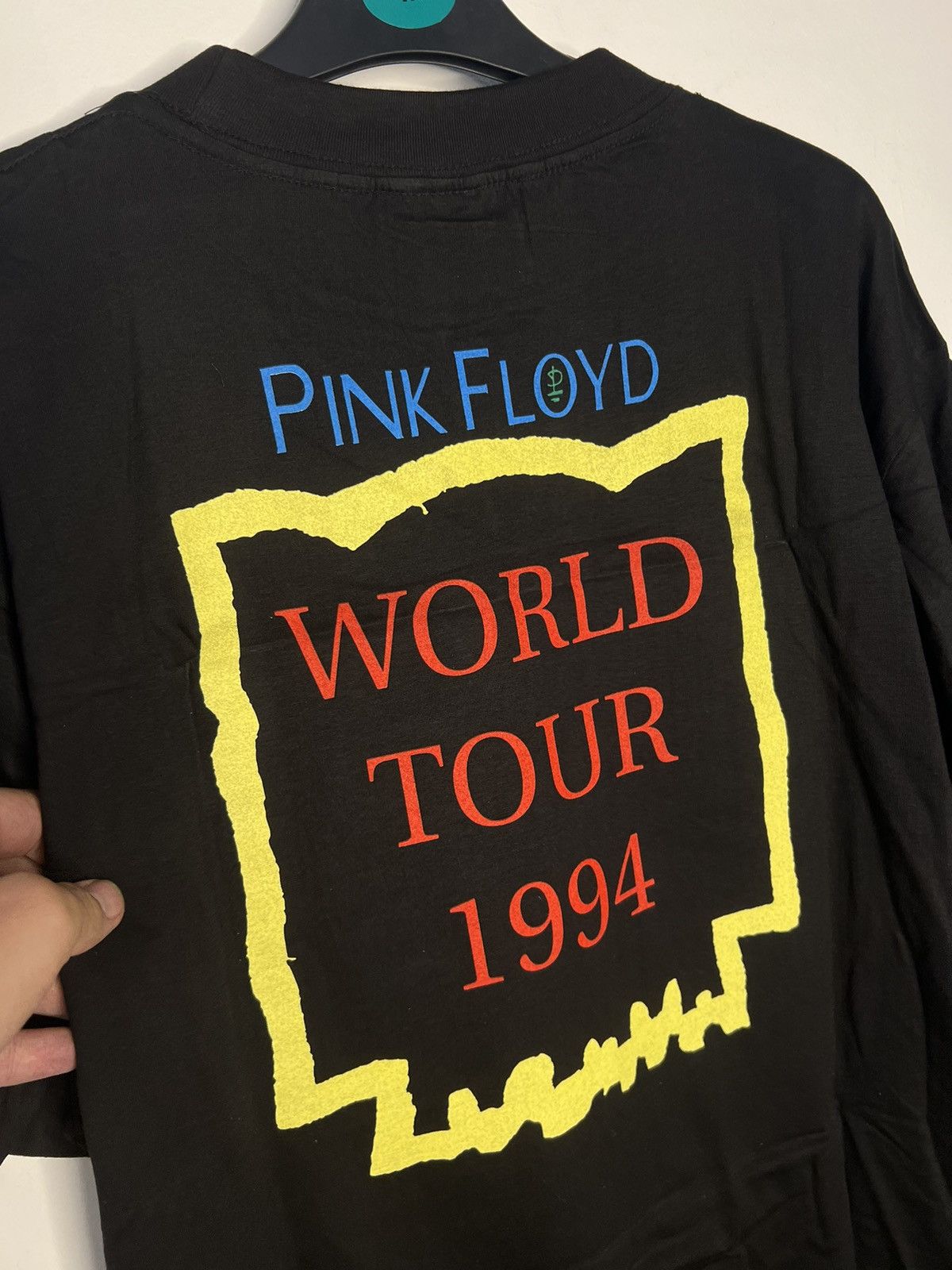 Band Tees × Pink Floyd × Vintage Vintage Pink Floyd Bell 1994 Tour Tee Size US XL / EU 56 / 4 - 3 Thumbnail