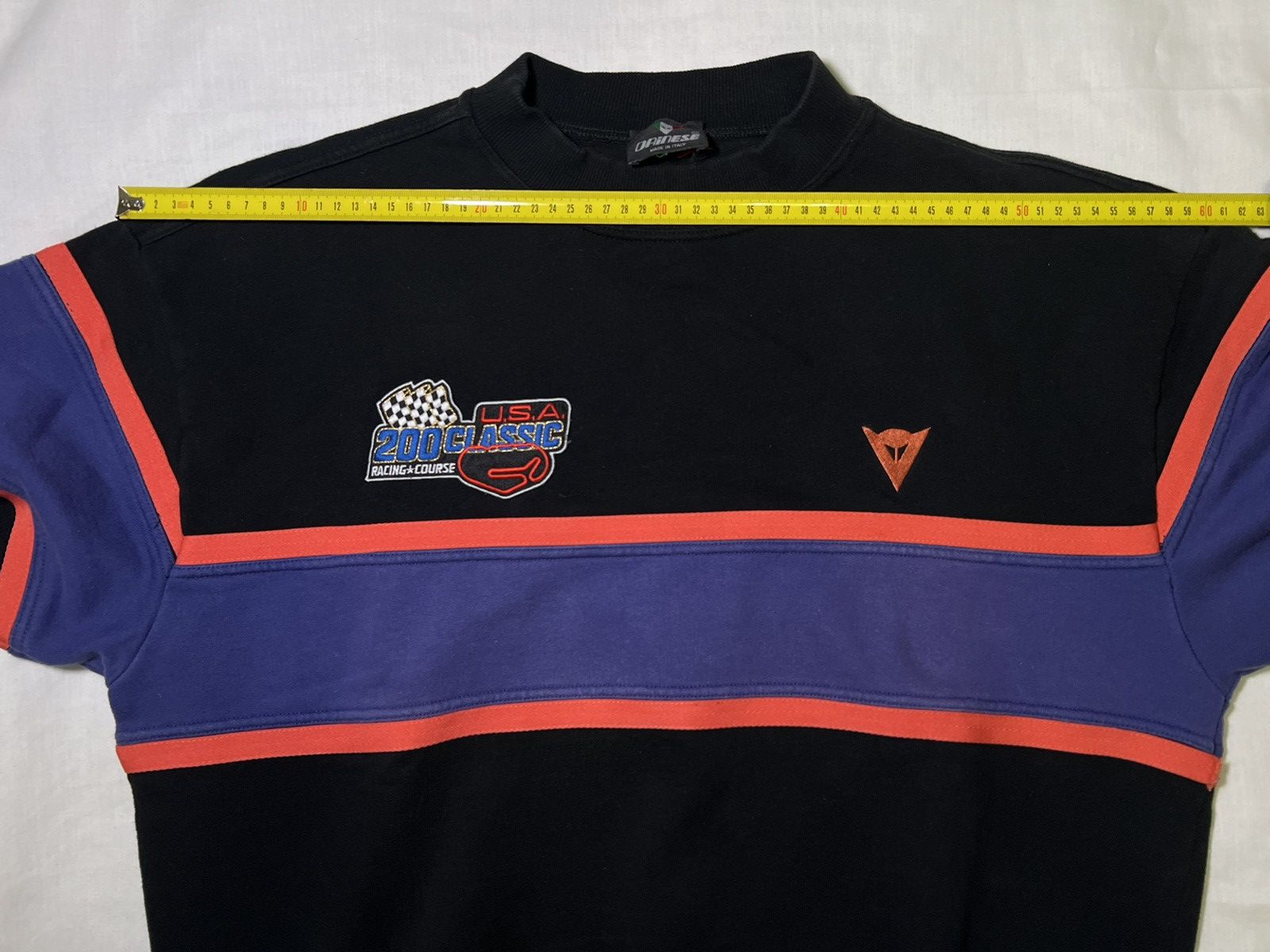 Dainese Vintage Dainese Moto Racing Course Sweatshirt USA Style Size US M / EU 48-50 / 2 - 22 Thumbnail