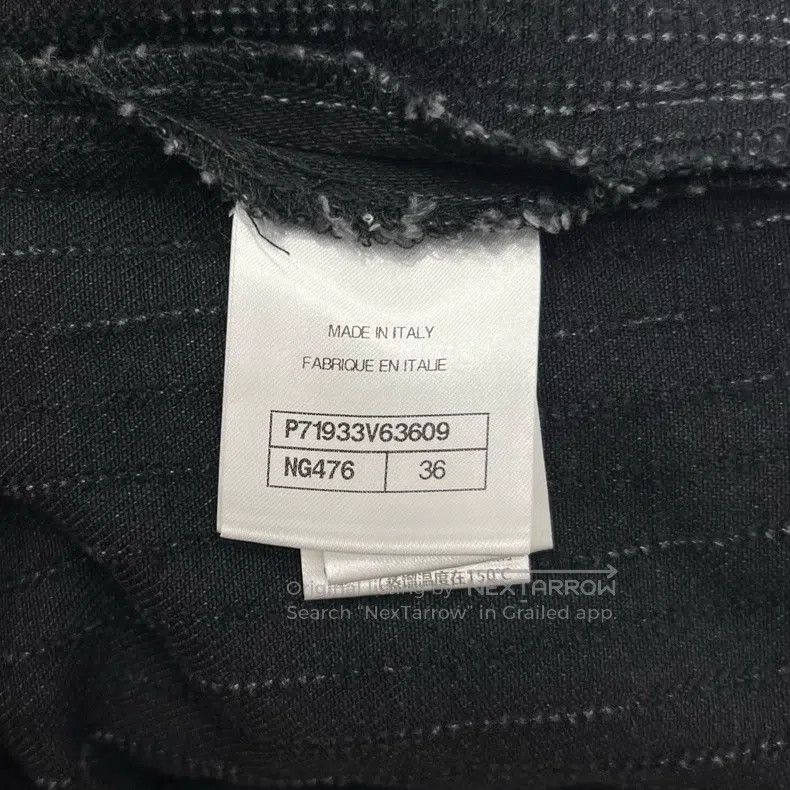 Other Chanel Black striped jeans Size 24" / US 00 / IT 34 - 5 Thumbnail