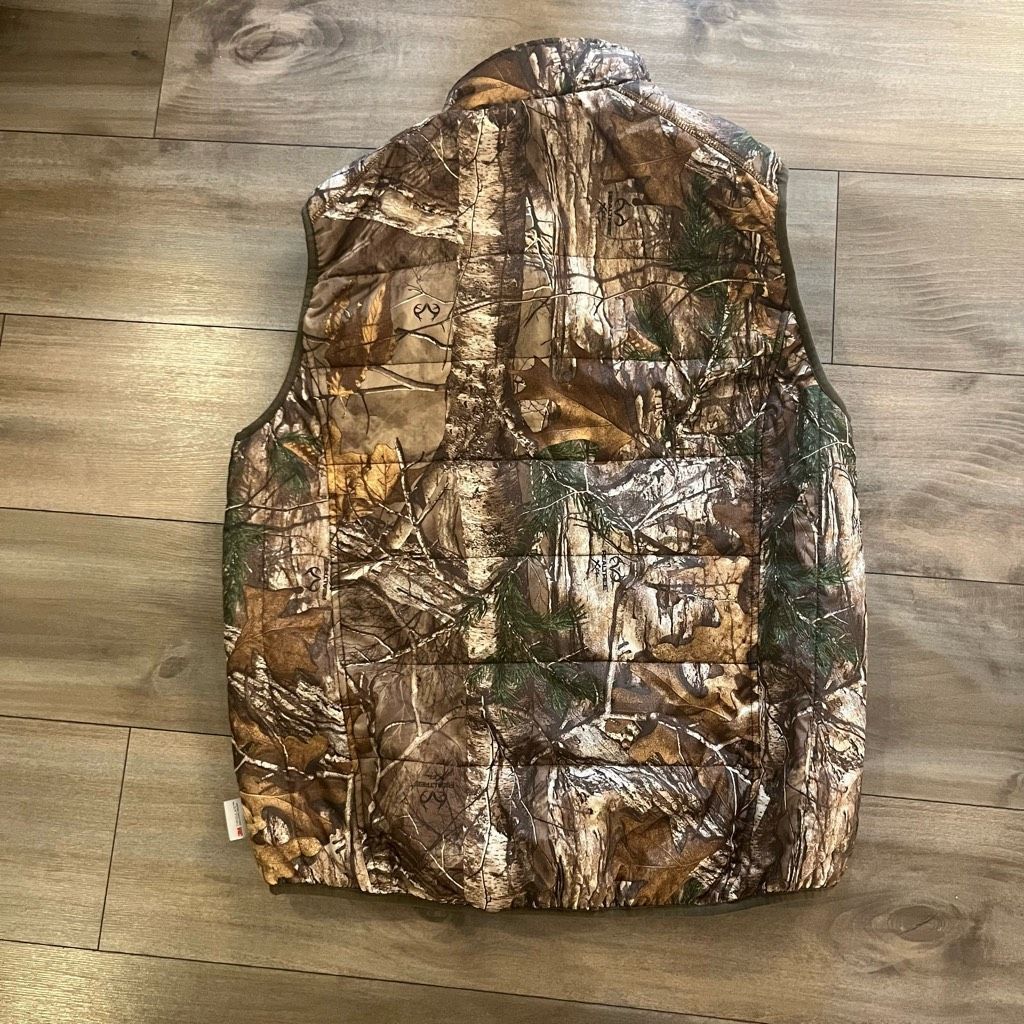 Other Real Tree Green Camo Reversible Vest Men Large Size US L / EU 52-54 / 3 - 8 Thumbnail