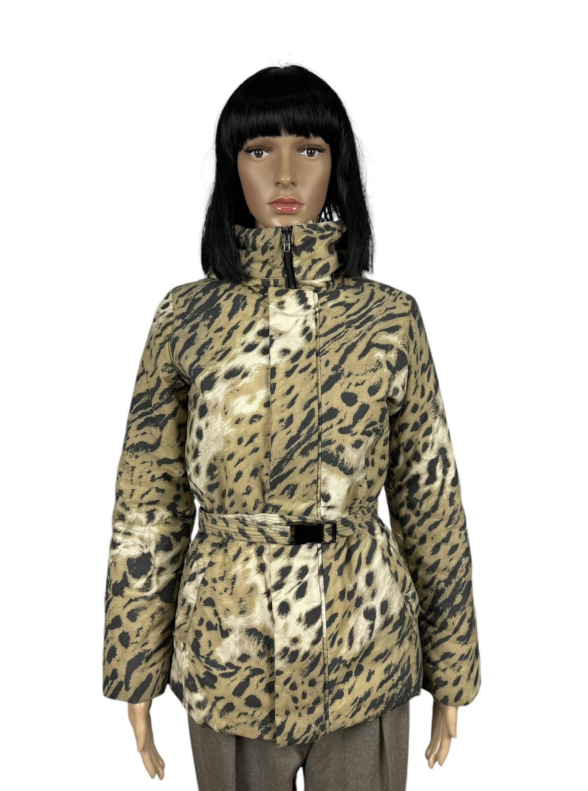 Jean Paul Gaultier Gaultier Junior Leopard Printed Parka Jacket Belted 14Anni Size XS / US 0-2 / IT 36-38 - 1 Thumbnail