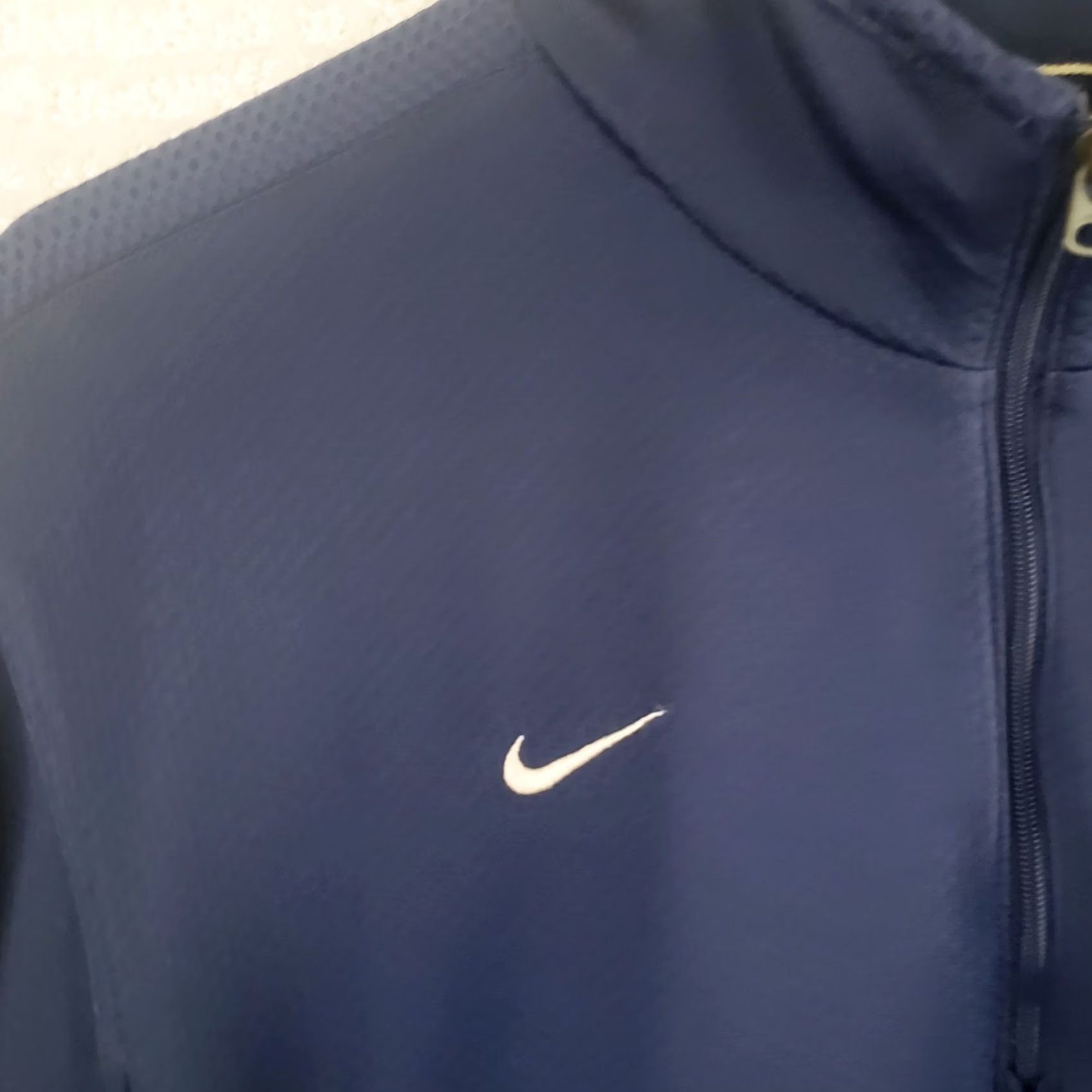 Nike Nike Naval Academy Men's Quarter Zip Pullover Long Sleeve Navy Blue 1/4 Zip Size US S / EU 44-46 / 1 - 7 Thumbnail