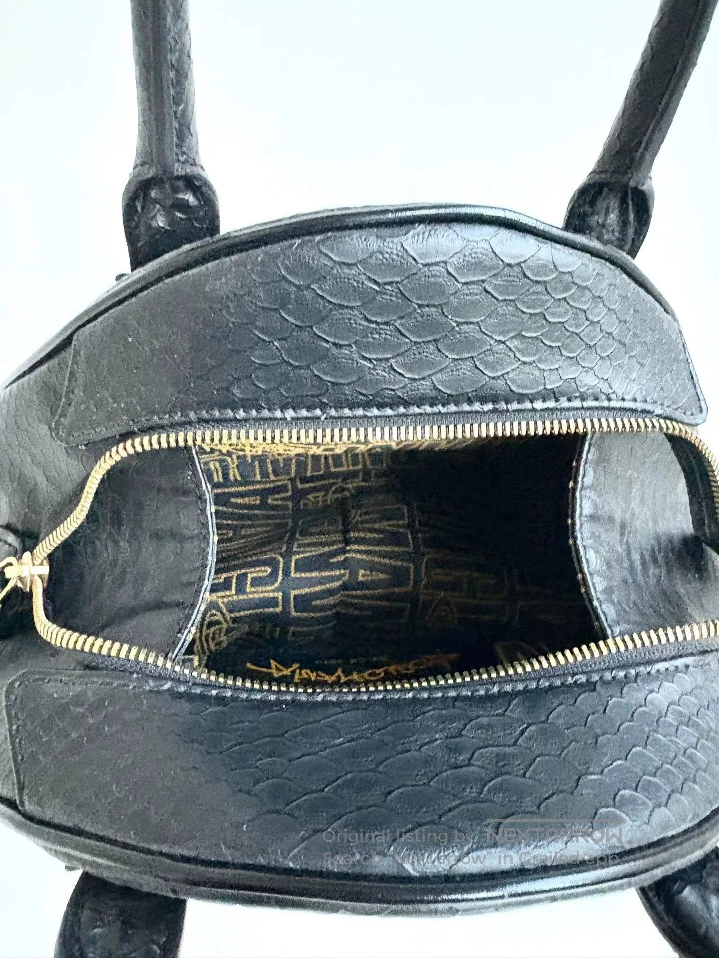 Vivienne Westwood Vivienne Westwood Vintage Black Bowling Bag. Size ONE SIZE - 6 Thumbnail