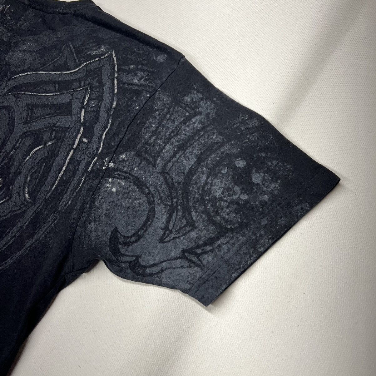 Harley Davidson Harley Davidson Tee Shirt Black Affliction Grunge Wings Size US XL / EU 56 / 4 - 11 Thumbnail