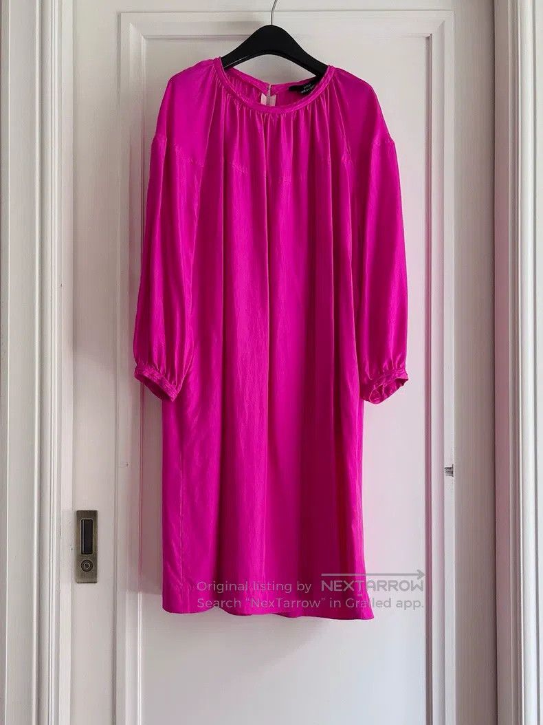 Comme des Garcons Comme Des Garcons Silk Cut-Out Dress, High Saturation Pink Size M / US 6-8 / IT 42-44 - 3 Thumbnail