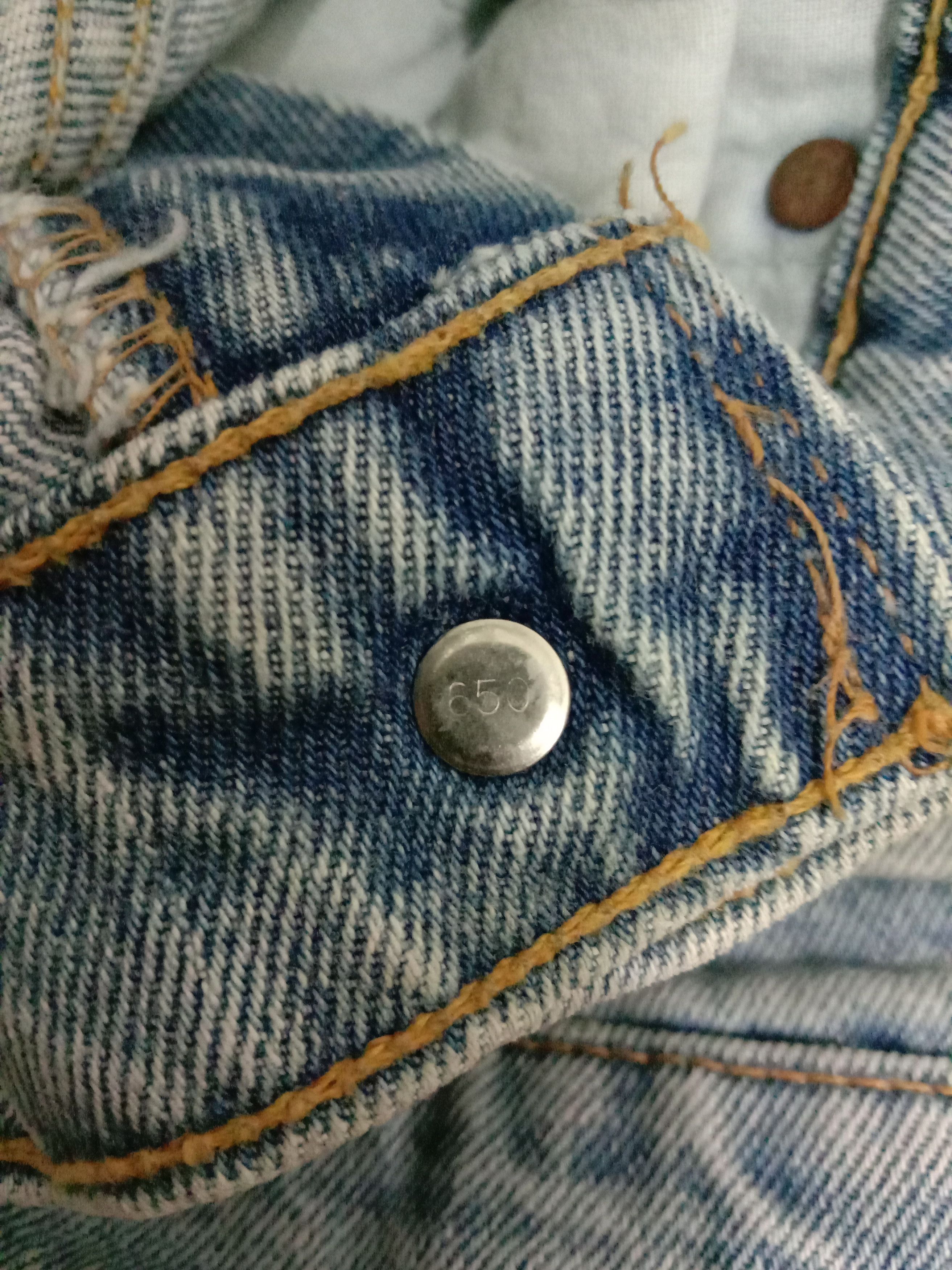 Levi's Vintage 90s Levi’s 555 Jeans Light Wash Relaxed Fit Denim Size US 38 / EU 54 - 10 Thumbnail