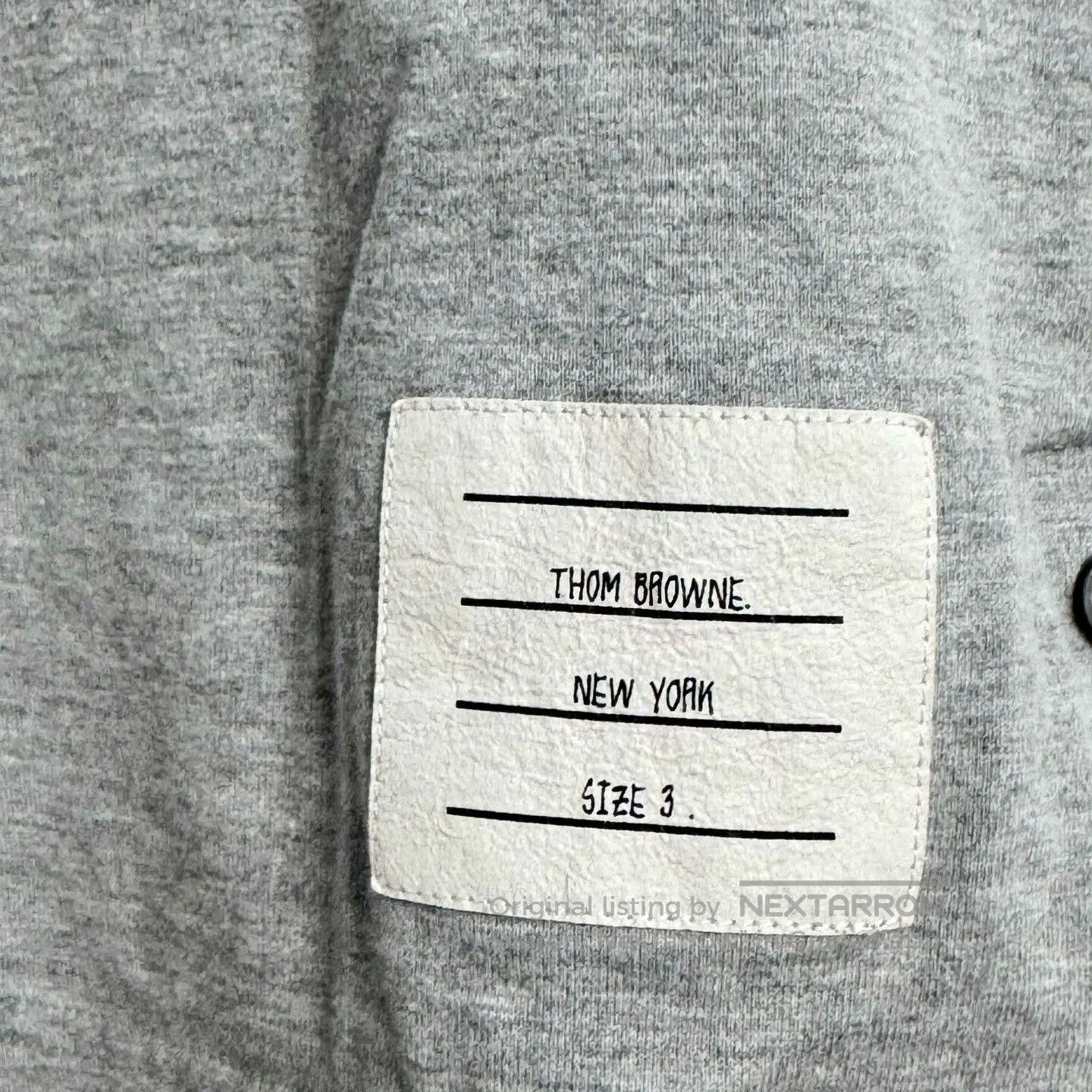 Thom Browne Thom Browne Gray Short Sleeve Shirt. Size US L / EU 52-54 / 3 - 4 Thumbnail