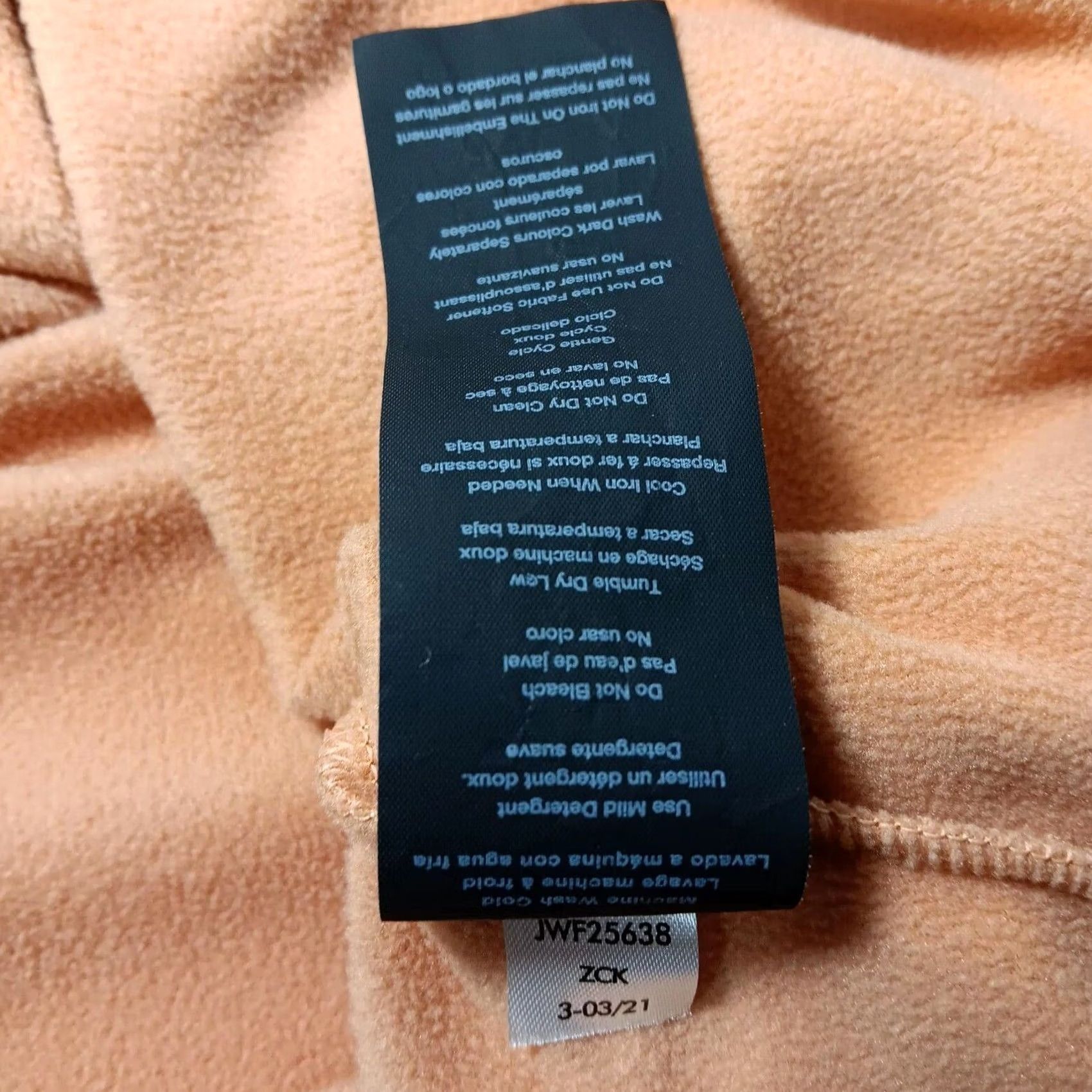 Merrell Merrell Fleece Shirt Jacket Women Medium Orange Pocket Thumb holes 1/4 Zip Hiking Camp Outdoors Merrell Shirt Jacket Womens M Orange Size M / US 6-8 / IT 42-44 - 6 Thumbnail