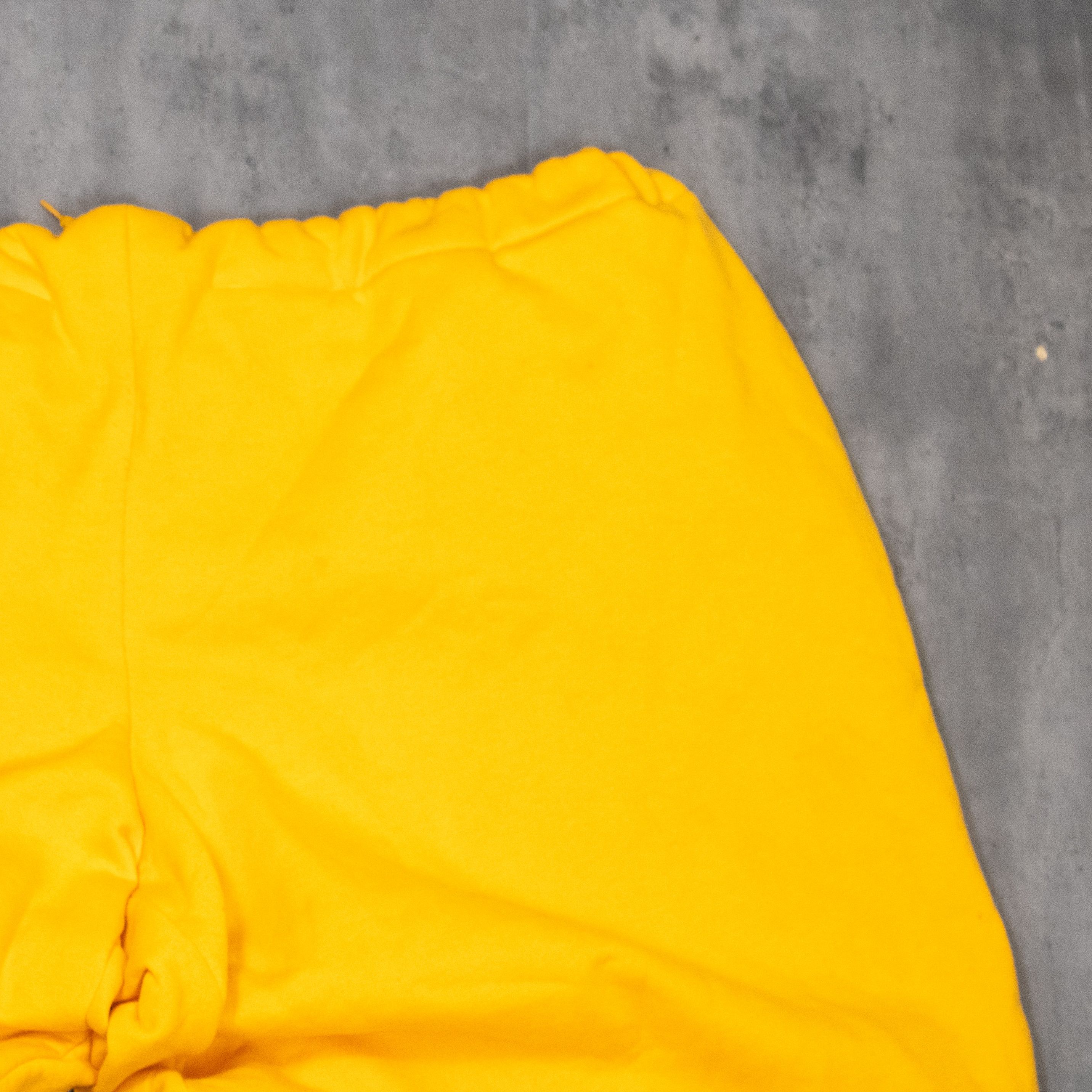 Handmade Y2K 00's Baggy Relax Fit Wide Yellow Sweatpant's Size US 44 / EU 60 - 7 Thumbnail