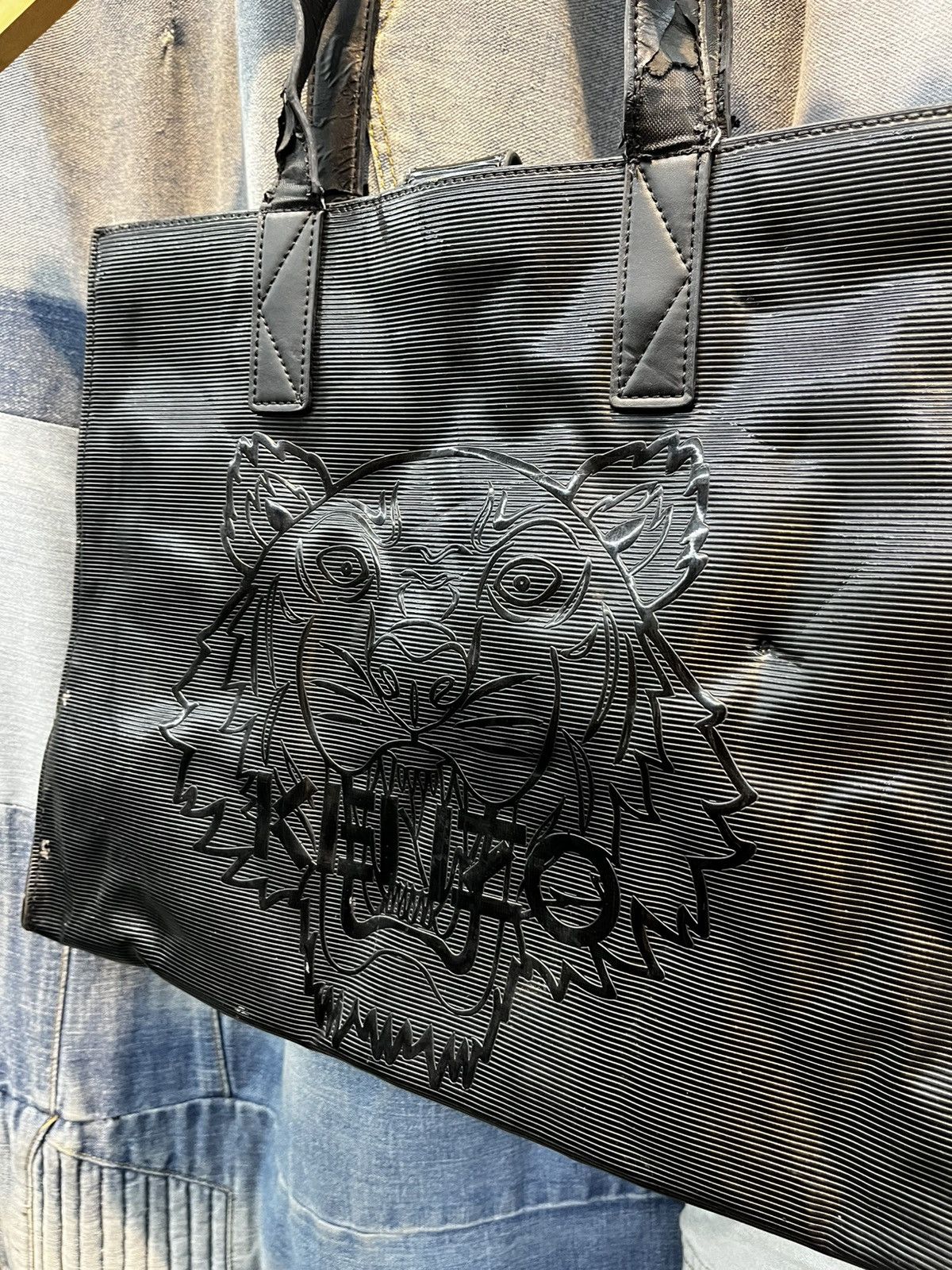 Kenzo Kenzo Tiger Metallic tote Bag Size ONE SIZE - 2 Thumbnail