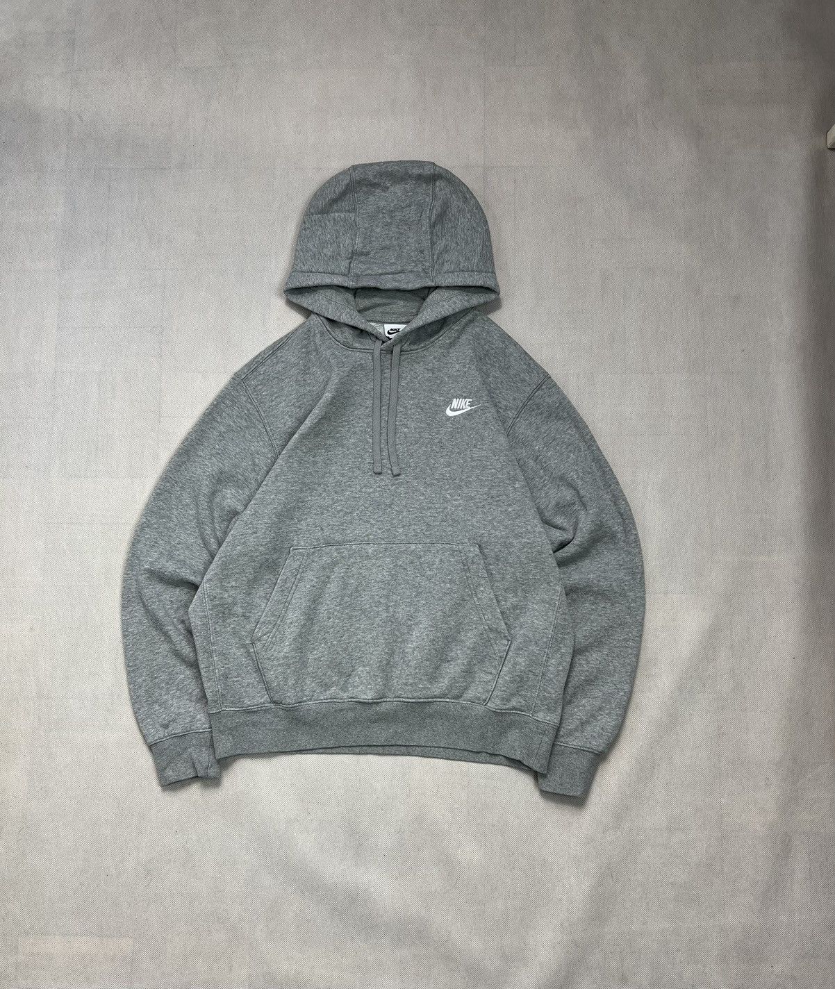 Nike Hoodie Nike small logo grey new collection Size US M / EU 48-50 / 2 - 1 Thumbnail