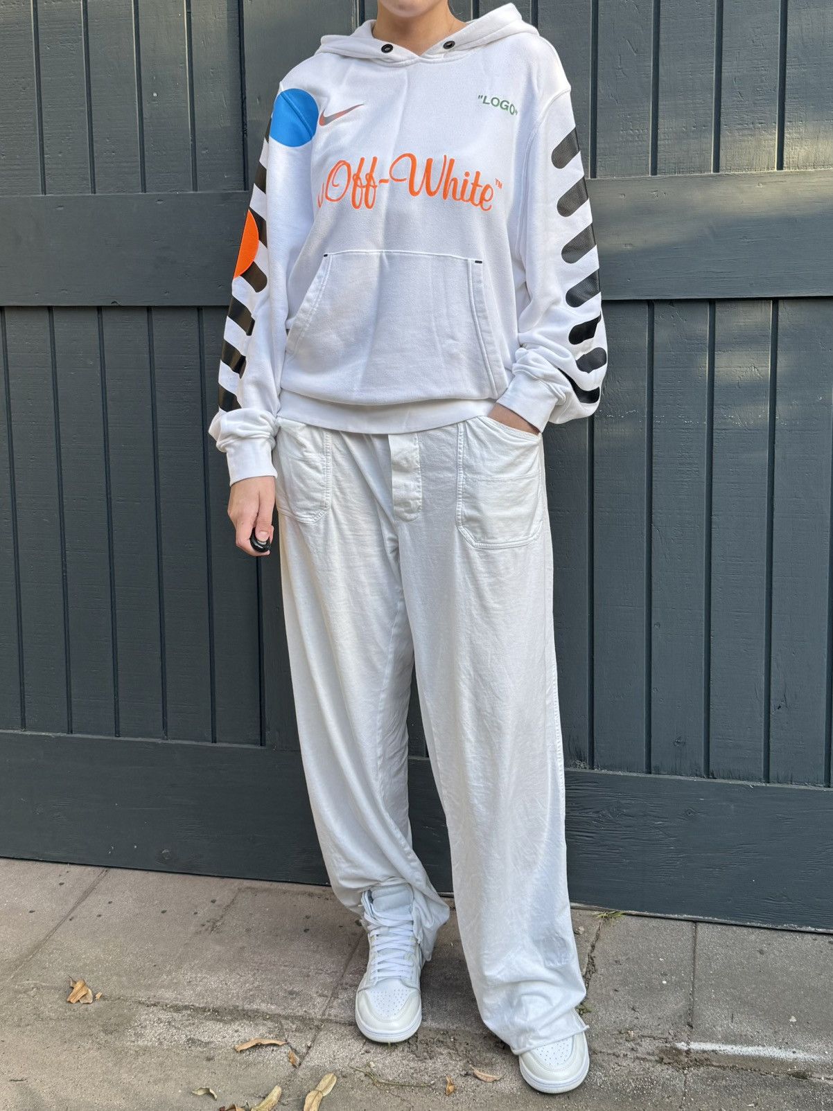 Nike × Off-White Off white logo Nike Size US L / EU 52-54 / 3 - 2 Thumbnail