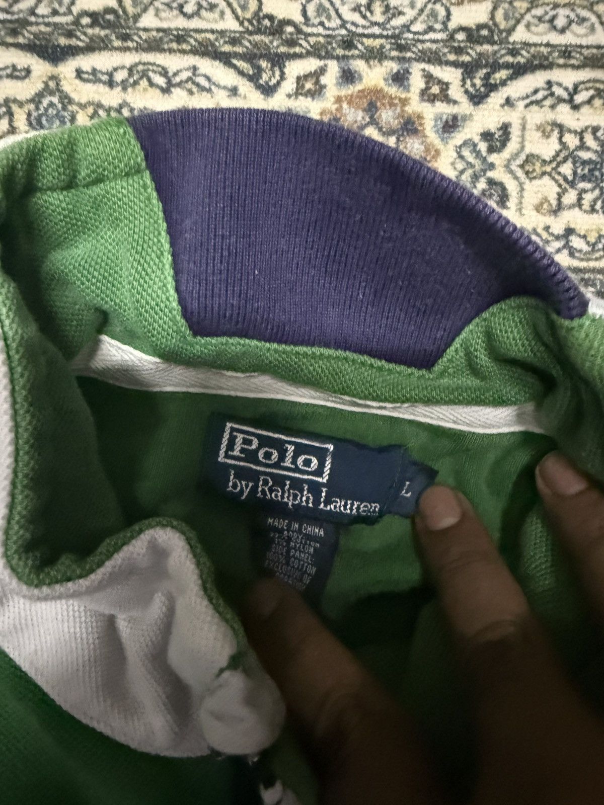 Baracuta × Polo Ralph Lauren Polo ralph lauren halfzipper Size US L / EU 52-54 / 3 - 2 Thumbnail