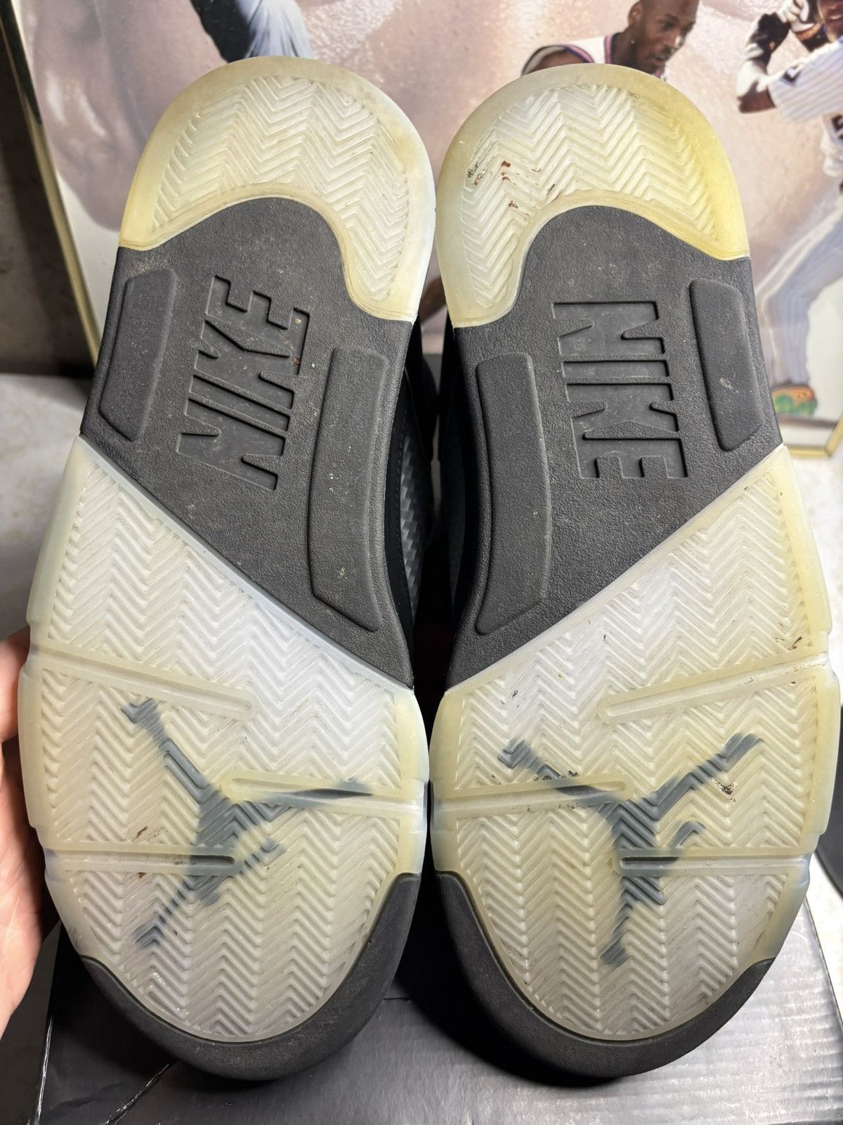 Jordan Brand Jordan Retro 5 “Black Metallic reimagine” Size US 11.5 / EU 44-45 - 5 Thumbnail
