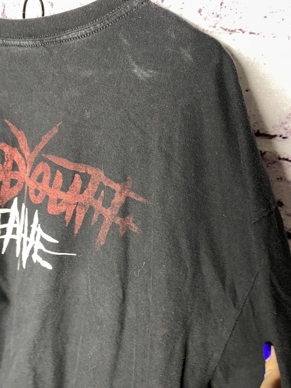 Band Tees Men's Vintage T-Shirt Blood Youth Starve Big Logo Y2K Tee Size US XXL / EU 58 / 5 - 13 Thumbnail