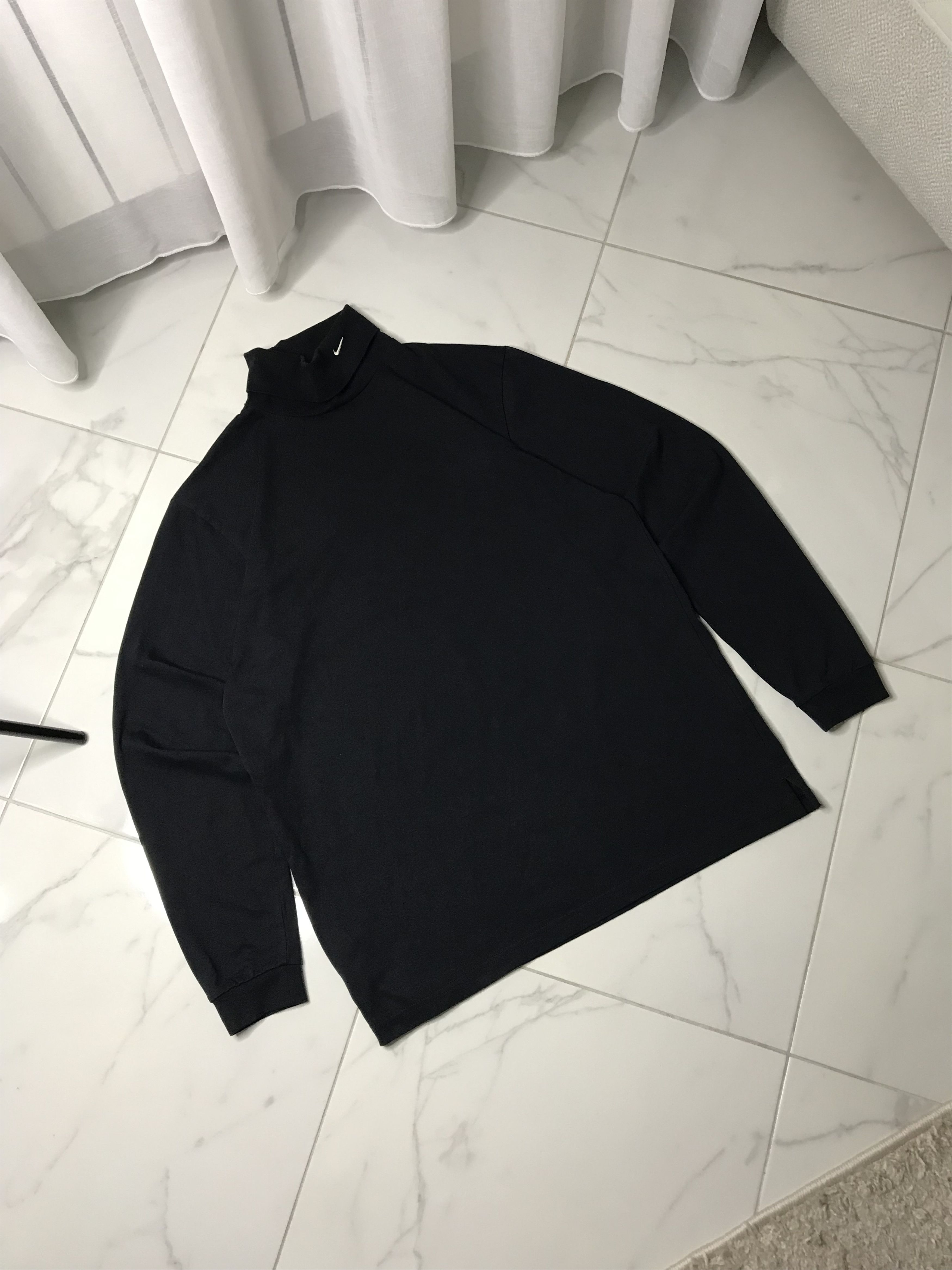 Nike × Vintage Nike 90s turtle neck vintage long sleeved drill men’s Size US L / EU 52-54 / 3 - 2 Thumbnail