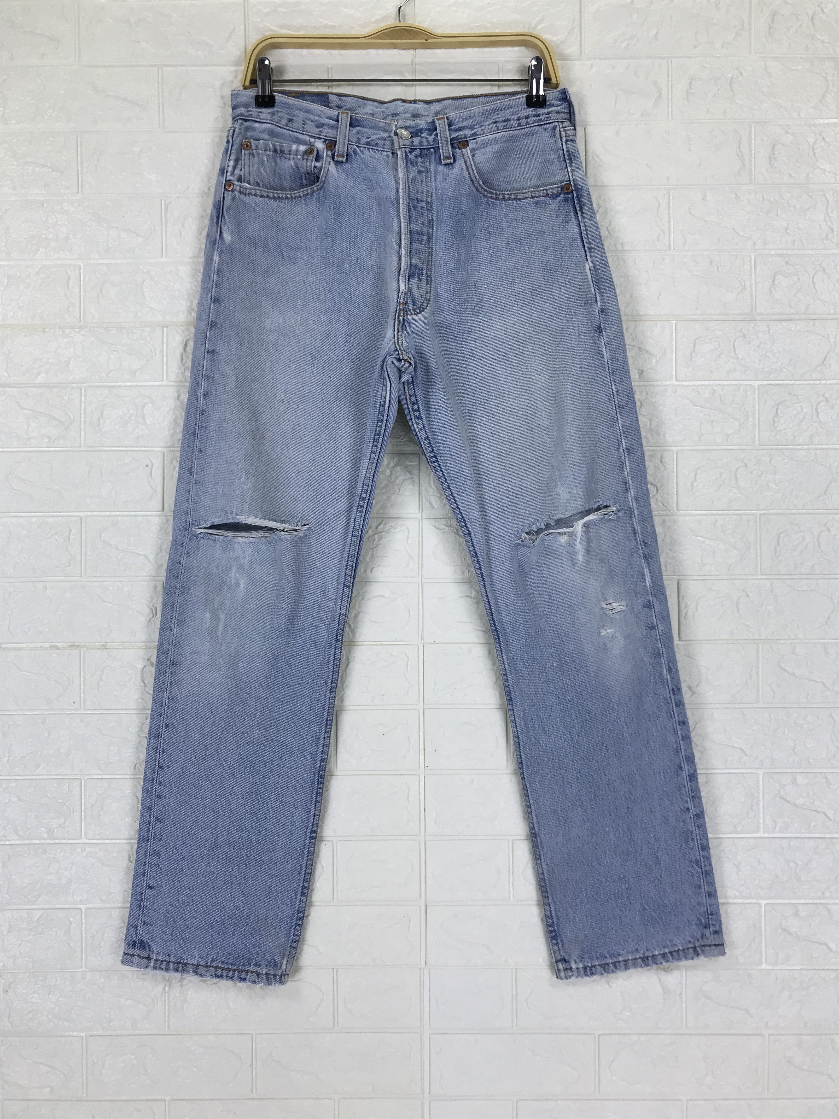 Rare L.G.B. LE GRAND BLEU Levi’s 501 Le Grande Bleu (L.G.B.) × Levi's VINTAGE LEVIS 501 CROP