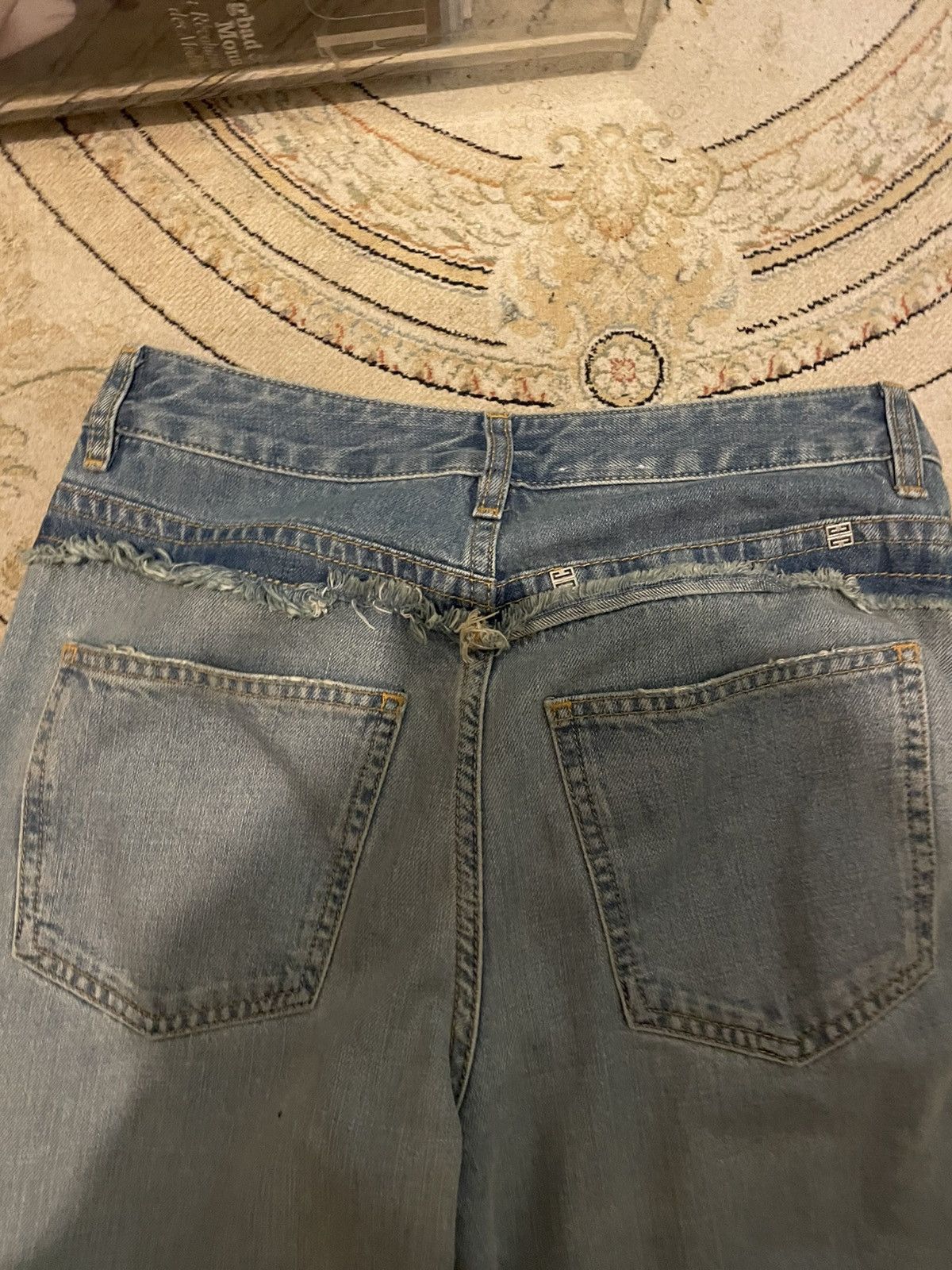Givenchy Givenchy bi material waist denim Size US 26 / EU 42 - 6 Thumbnail