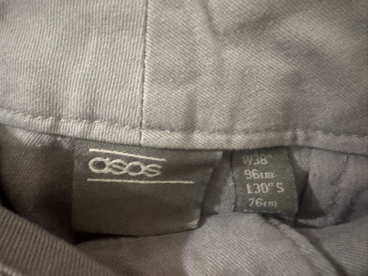 Asos ASOS Grey Chino Size 38 Size US 38 / EU 54 - 3 Thumbnail