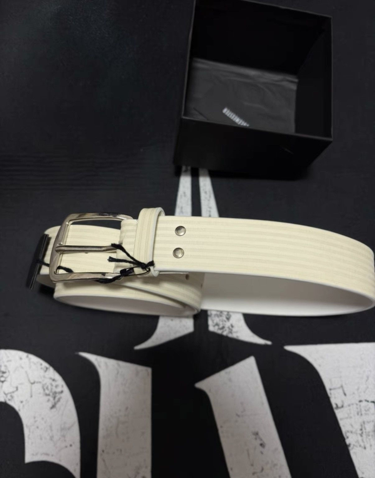 Ann Demeulemeester Ann Demeulemeester Leather Belt Size ONE SIZE - 2 Thumbnail