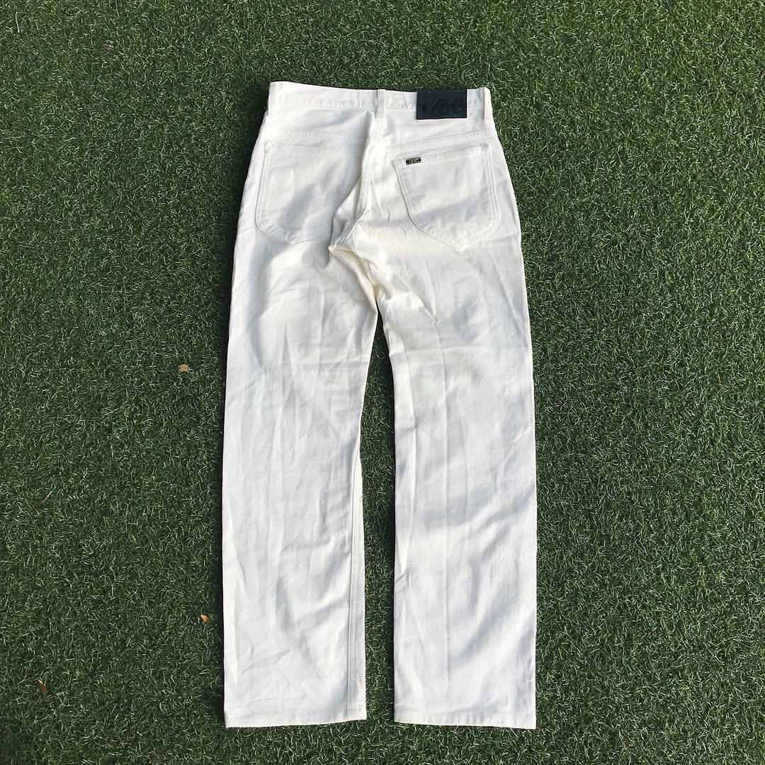 Hysteric Glamour × Jean × Lee Vintage Lee Westerner sanforized x kent in tradition white Size US 28 / EU 44 - 3 Thumbnail