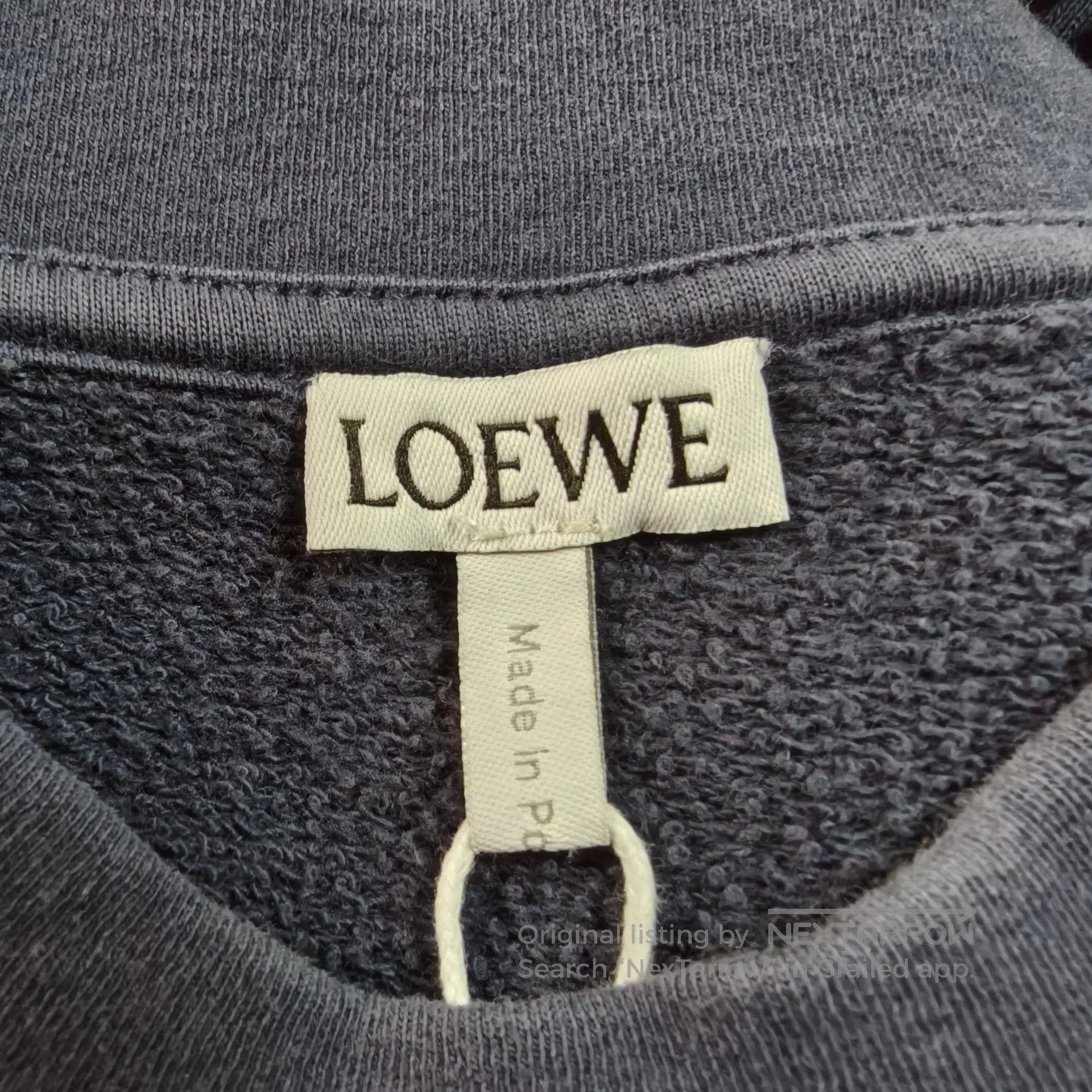 Loewe Loewe colored cotton logo sweatshirt. Size US L / EU 52-54 / 3 - 3 Thumbnail