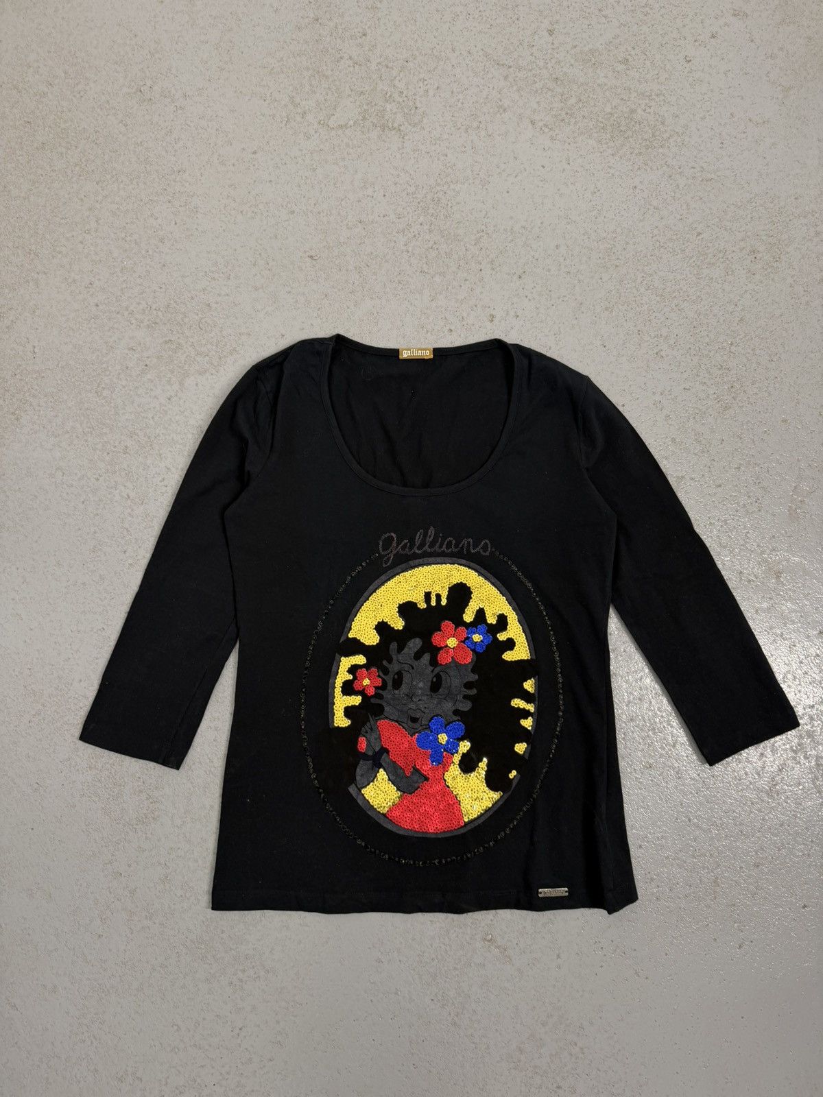 John Galliano Vintage 00s John Galliano Betty Boop 3/4 Sleeve Length Size M / US 6-8 / IT 42-44 - 1 Thumbnail