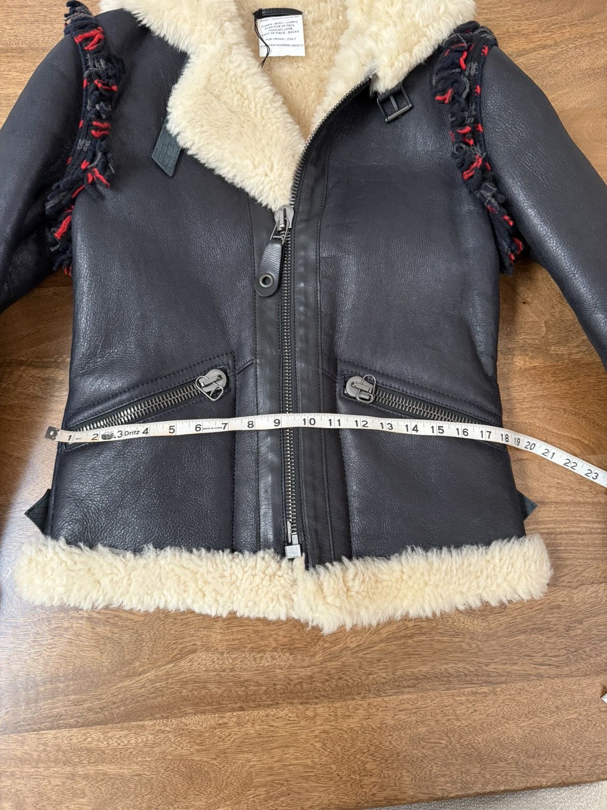 Lanvin Lanvin Leather Jacket Fur Shearling - Runway Piece - NEW Size US S / EU 44-46 / 1 - 22 Thumbnail