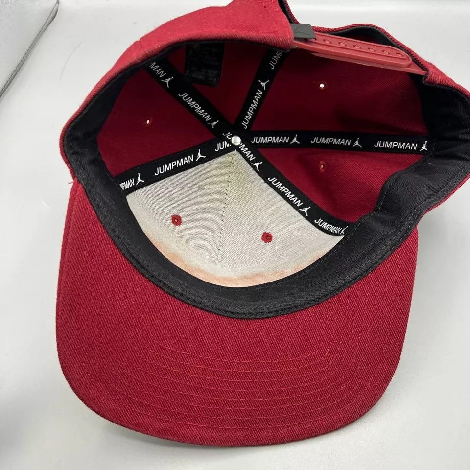 Jordan Brand Air Jordan Hat Men Red Wing It Jumpman Snap Back Cap Size ONE SIZE - 7 Thumbnail