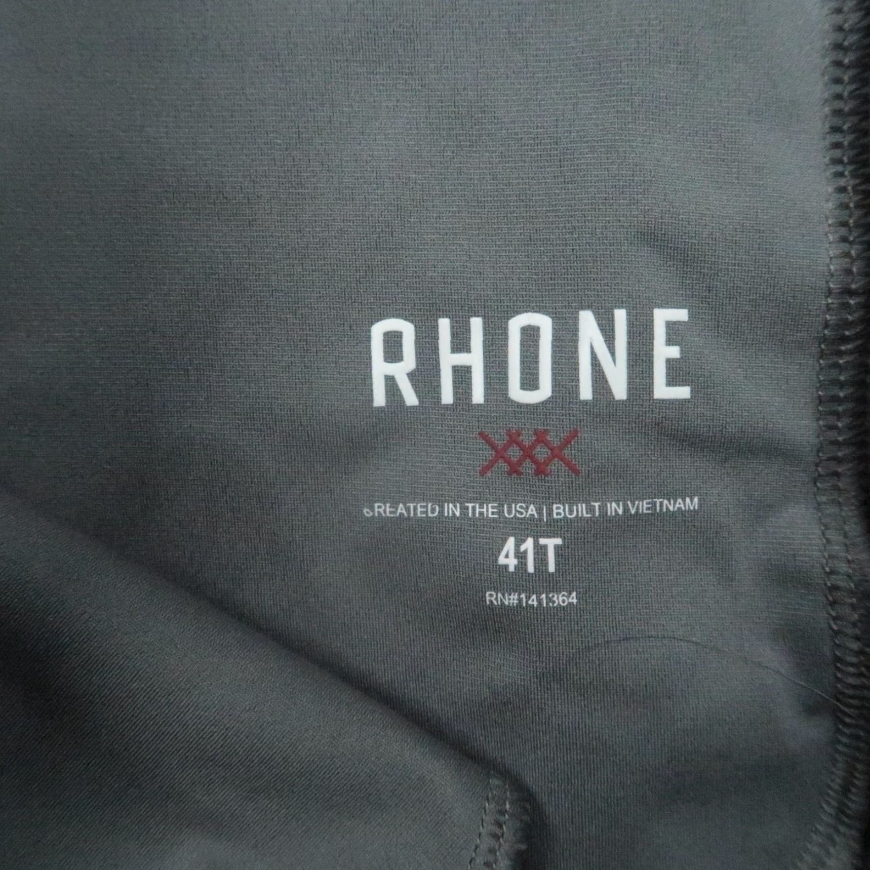 Rhone Rhone Pants Mens 41x34 Gray City Classic Chino Performance Lightweight Vintage No Size US 41 - 4 Thumbnail