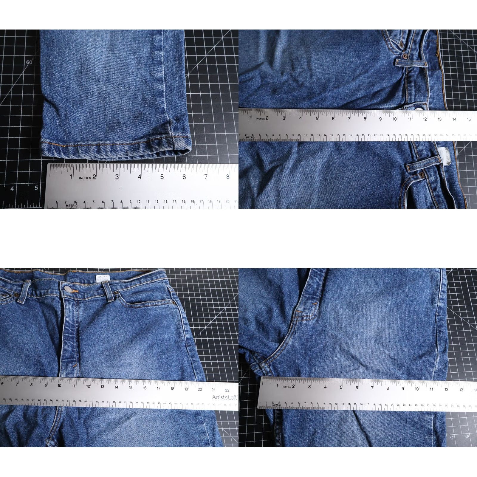 Levi's VINTAGE Levi's 512 Jeans Women's 16 MIS Slim Tapered Leg Denim USA Tag Blue 30.5 Inseam 33/30.5 High Rise Medium Wash 2000s Mens? Size 38" / US 16 / IT 52 - 8 Thumbnail