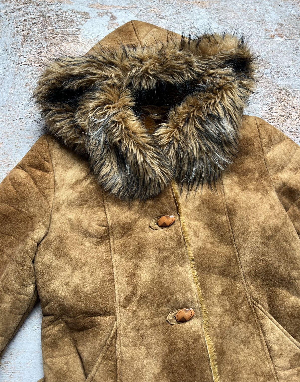 Vintage Vintage 90s super warm faux fur coat Size S / US 4 / IT 40 - 7 Thumbnail
