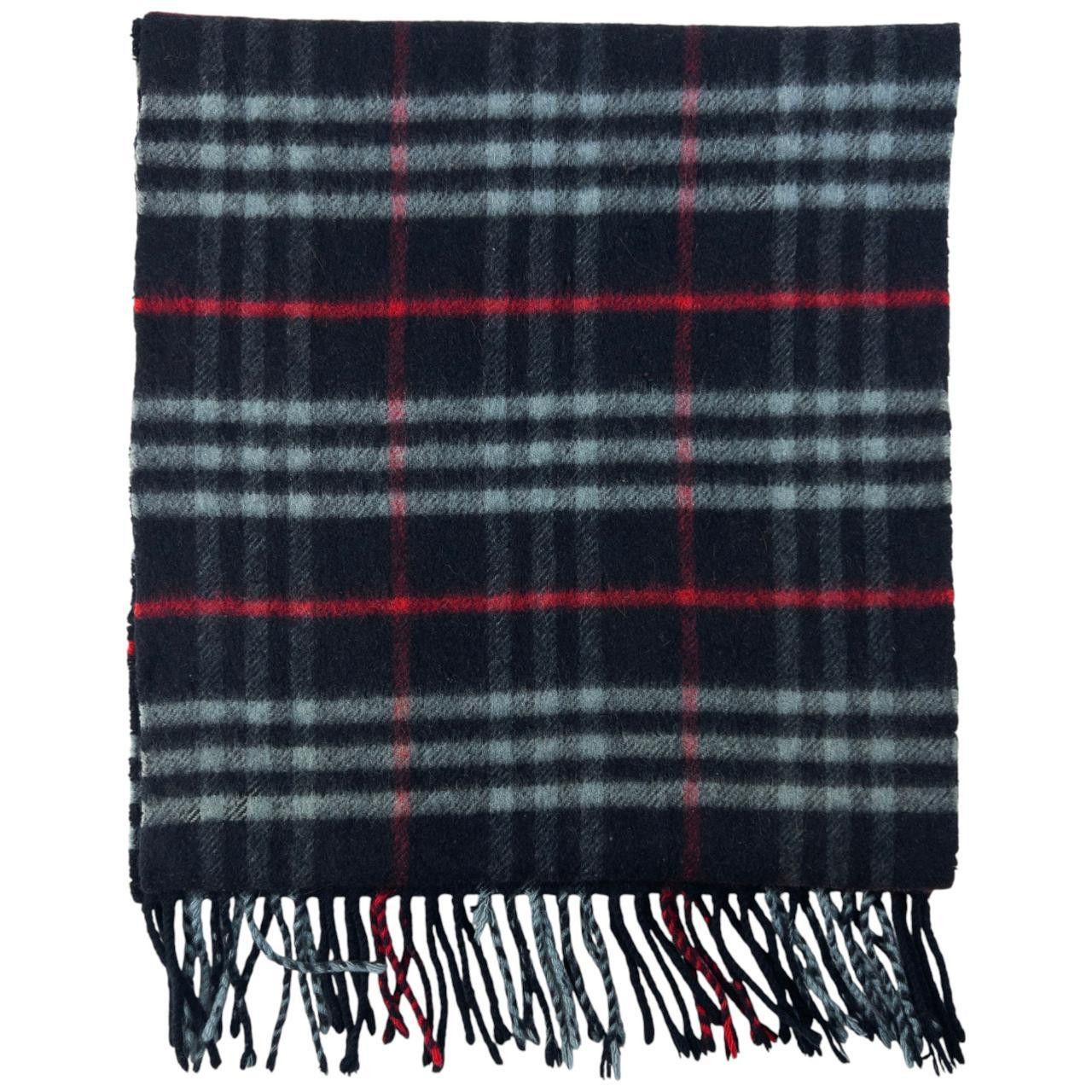 Burberry Vintage Burberry Cashmere Tassel Scarf Size ONE SIZE - 2 Thumbnail