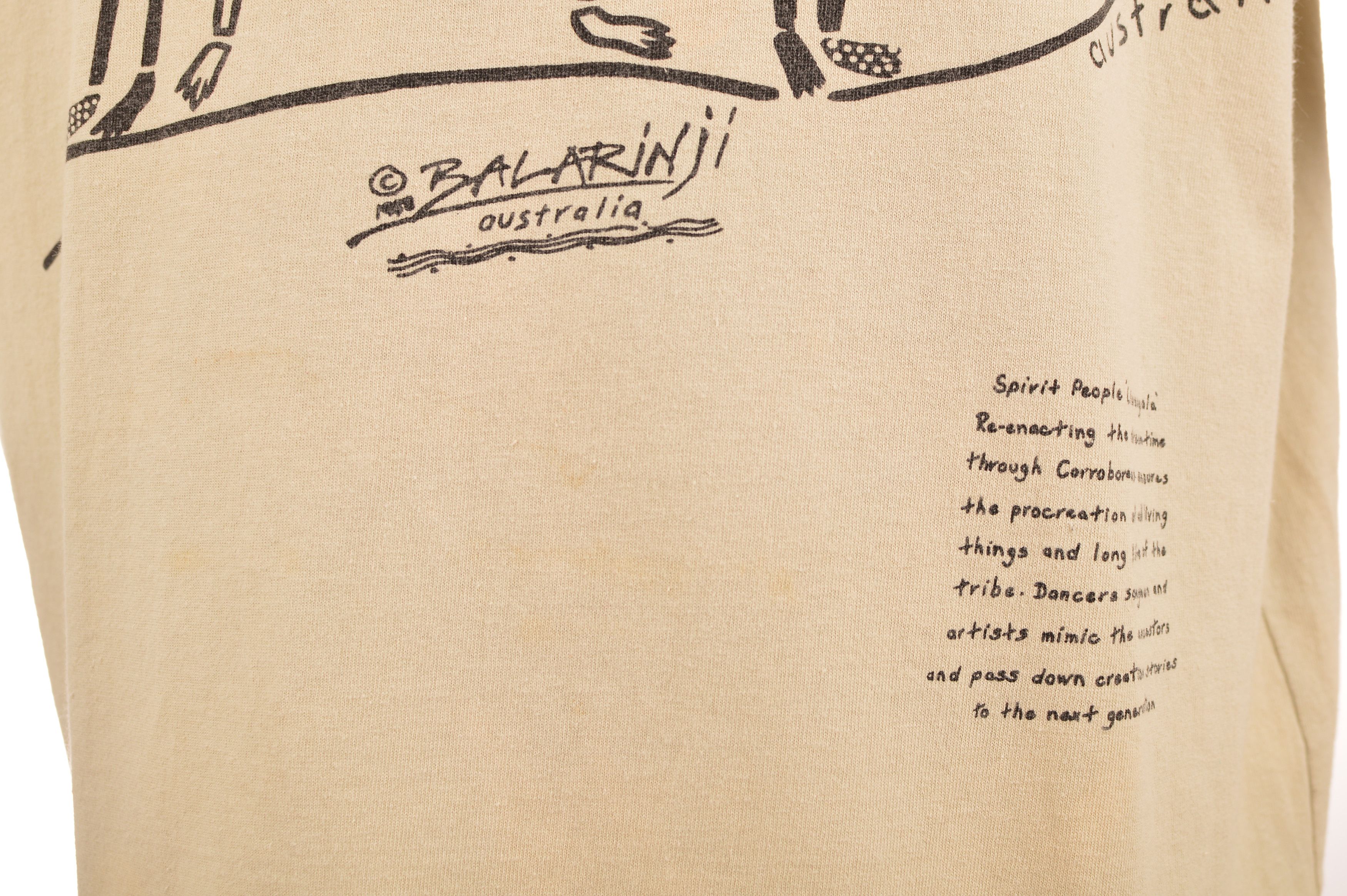 Vintage Balarinji Australia Spirit People Liwangala Vintage T-Shirt Size US L / EU 52-54 / 3 - 3 Thumbnail