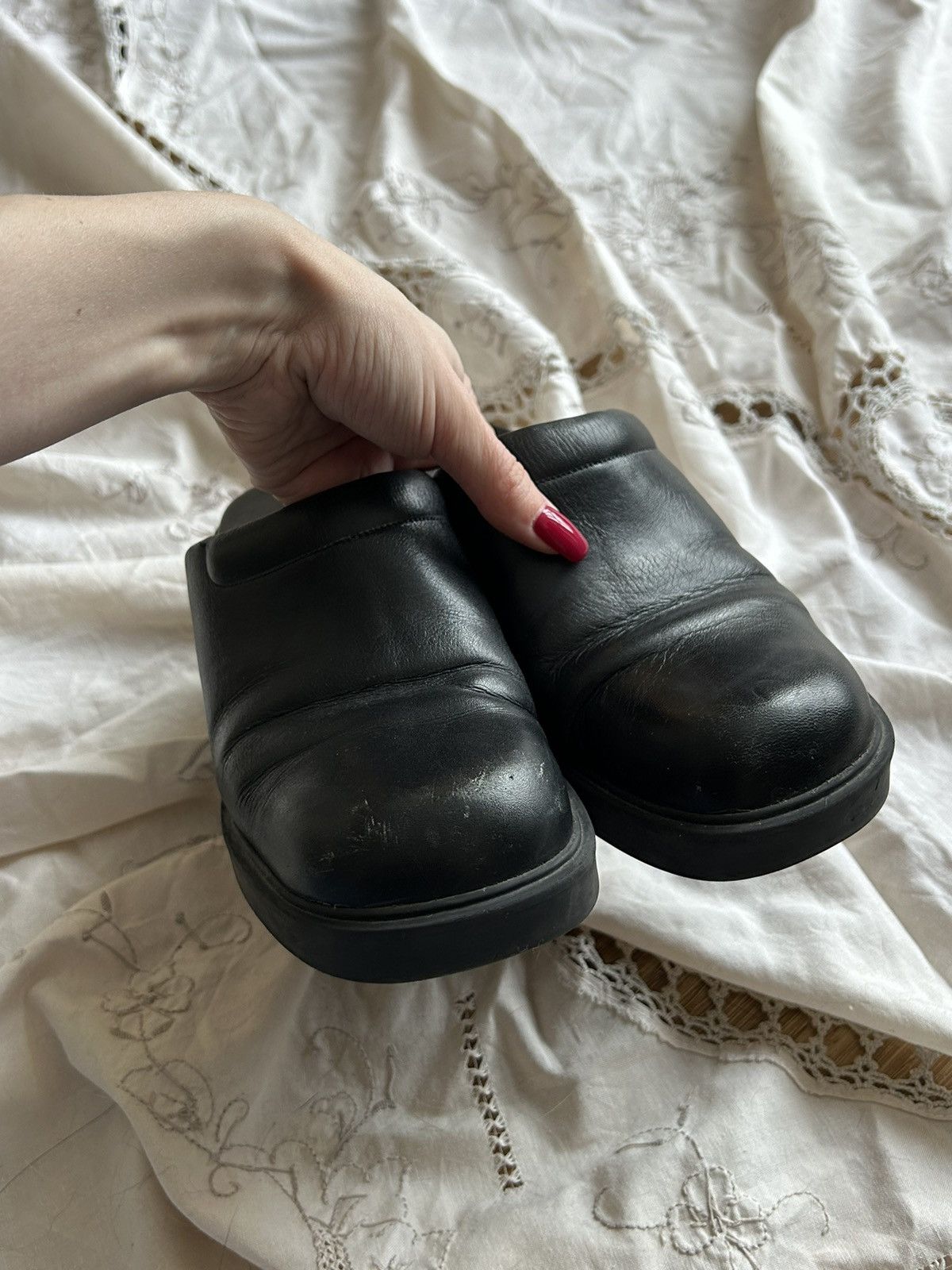 Nine West × Vintage Amazing Leather Heels Boots Nine West Vintage Y2K Size US 7 / IT 37 - 8 Thumbnail