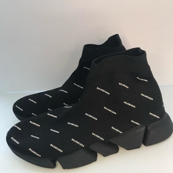 Balenciaga 💯 - New Authentic Balenciaga Speed 2.0 LT Logo Sock Sneaker Size US 13 / EU 46 - 13 Thumbnail