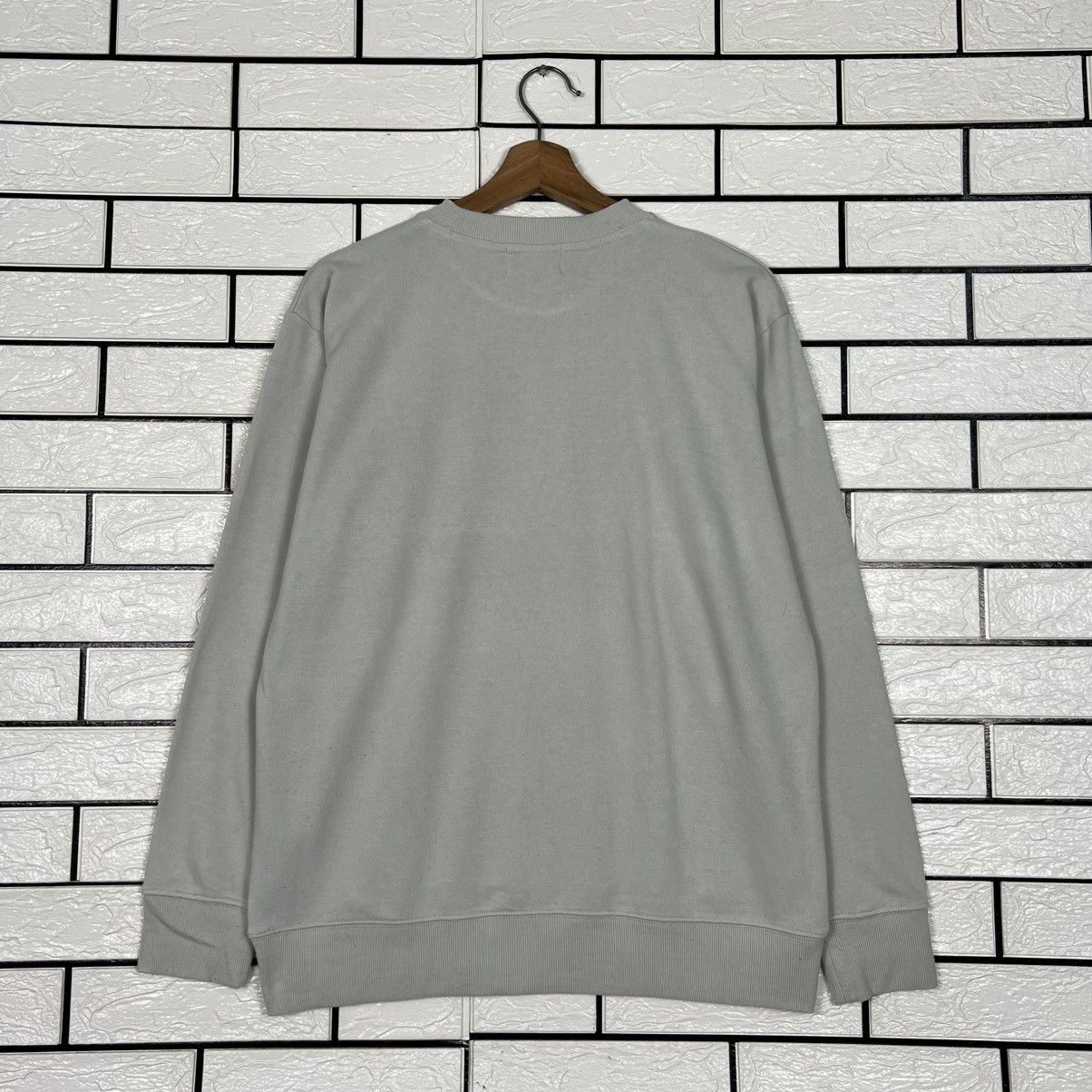 Converse CONVERSE Shoes Big Logo Crewneck Sweatshirt #4097-C186 Size US L / EU 52-54 / 3 - 11 Thumbnail