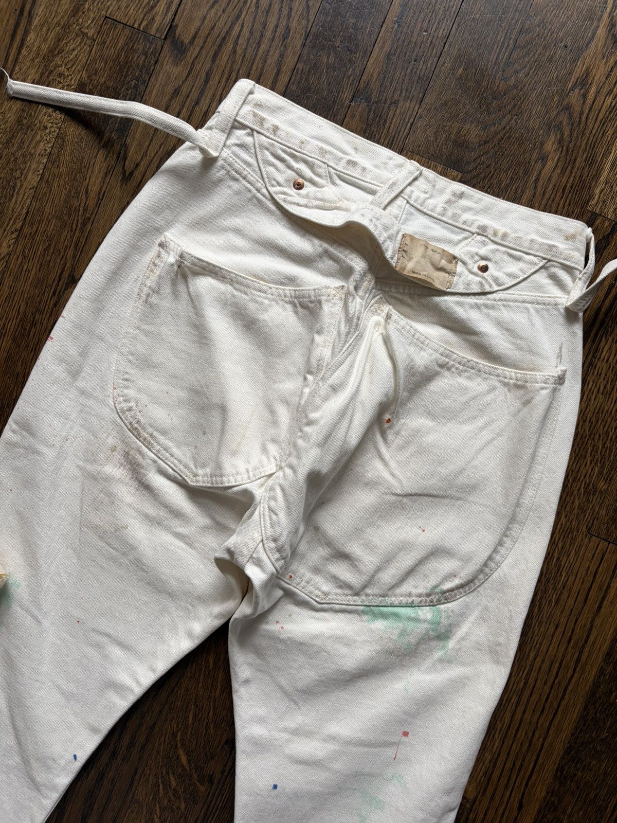 Kapital Kapital White Multicolor paint splatter denim Size US 28 / EU 44 - 6 Thumbnail