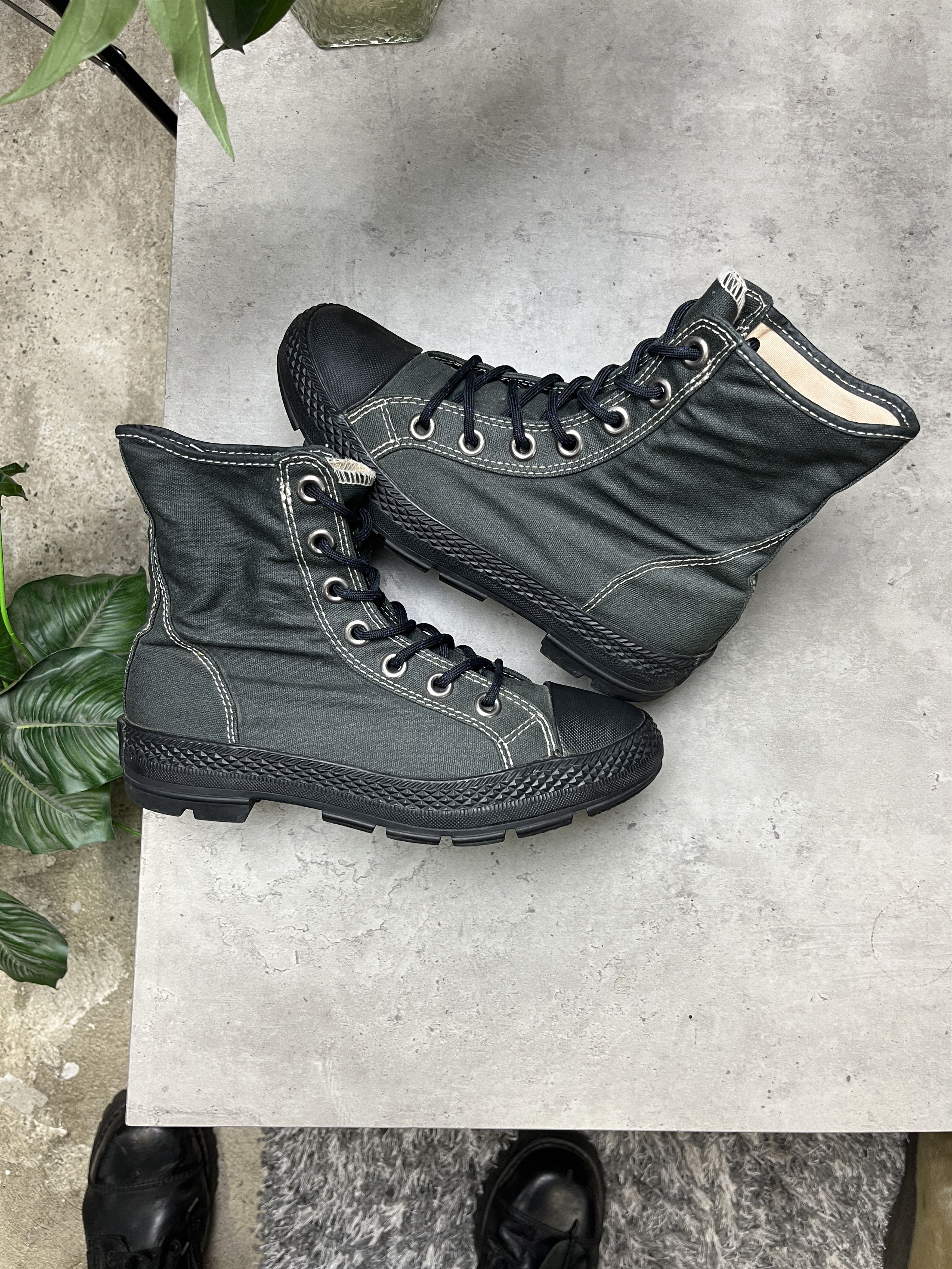Converse 2000s CONVERSE CHUNKY LUG SOLE CANVAS SNEAKERS - 5138 Size US 5.5 / EU 38 - 4 Thumbnail