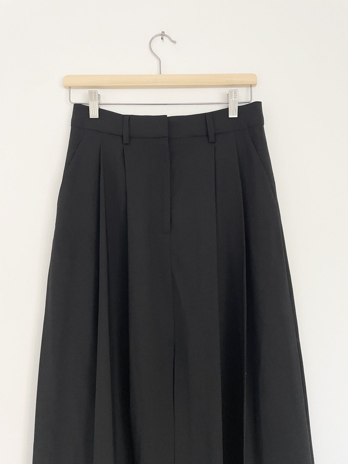 Other Erika Cavallini Pleated Wool Maxi Skirt 36 S RRP €652 Size 27" / US 4 / IT 40 - 6 Thumbnail