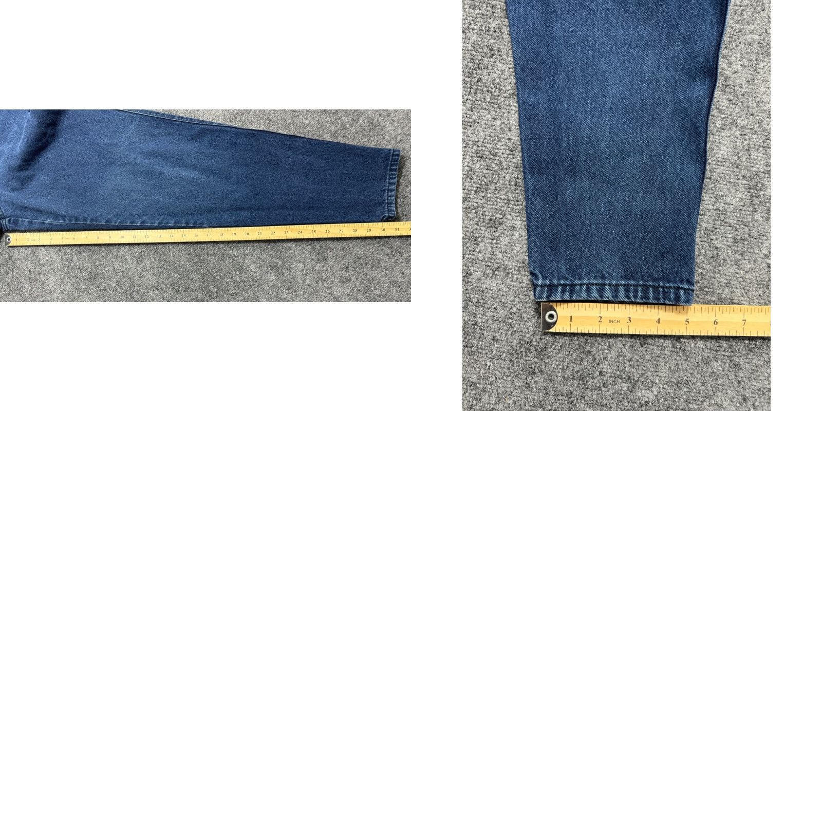 Vintage VINTAGE High Waisted American Sportswear Exchange Jeans Size 5 Women Blue Denim Cotton Hip Rise Tapered A.E.S. Juniors Jeans Mens? Size 27" / US 4 / IT 40 - 8 Thumbnail