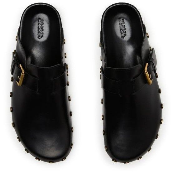 Isabel Marant ISABEL MARANT Mirvin Black Leather Clogs New & Authentic (W Size US 8 / IT 38 - 4 Thumbnail